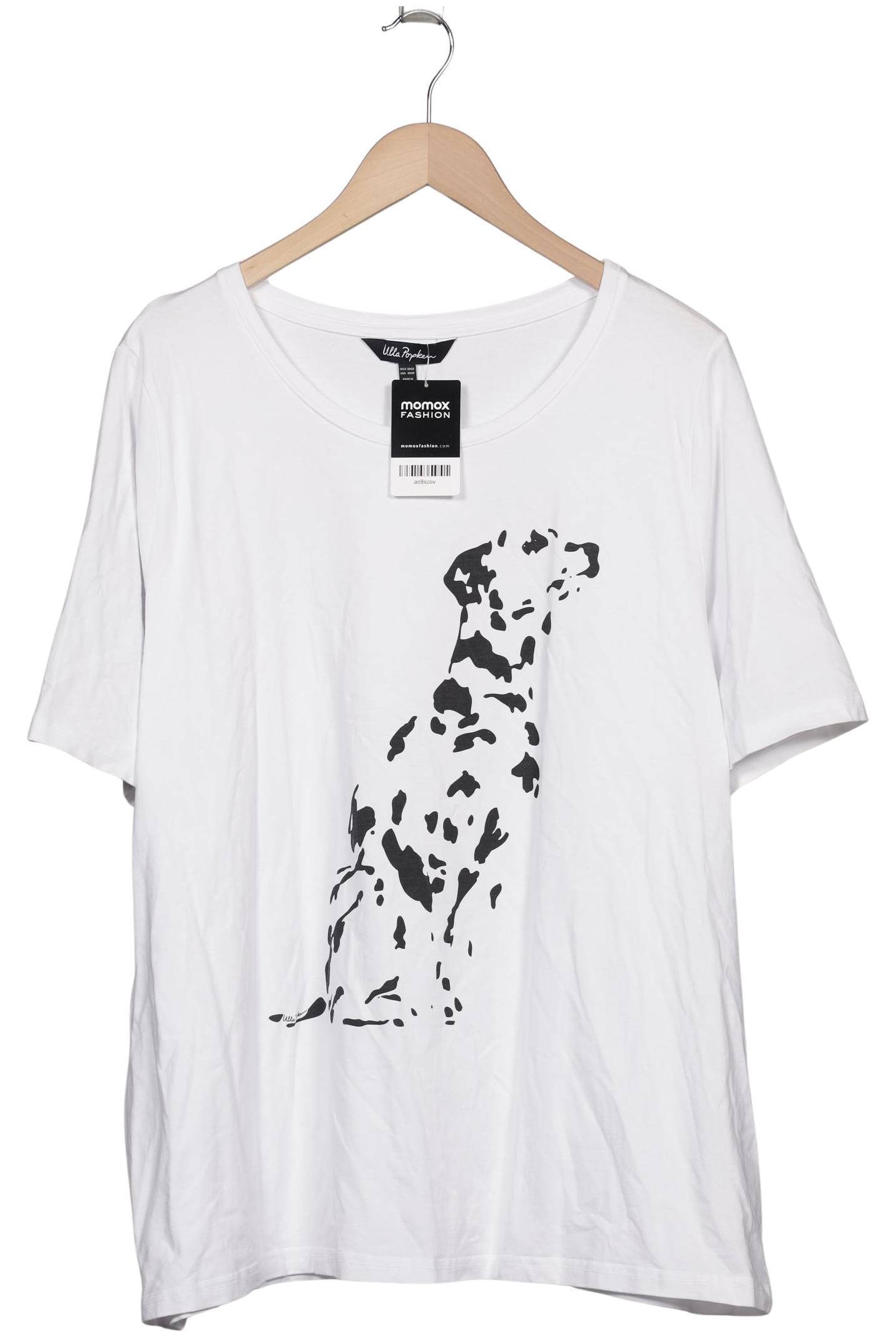 

Ulla Popken Damen T-Shirt, weiß, Gr. 50