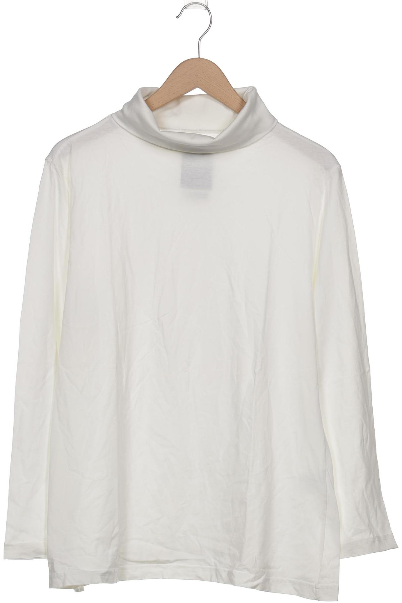 

Ulla Popken Damen Langarmshirt, cremeweiß, Gr. 46