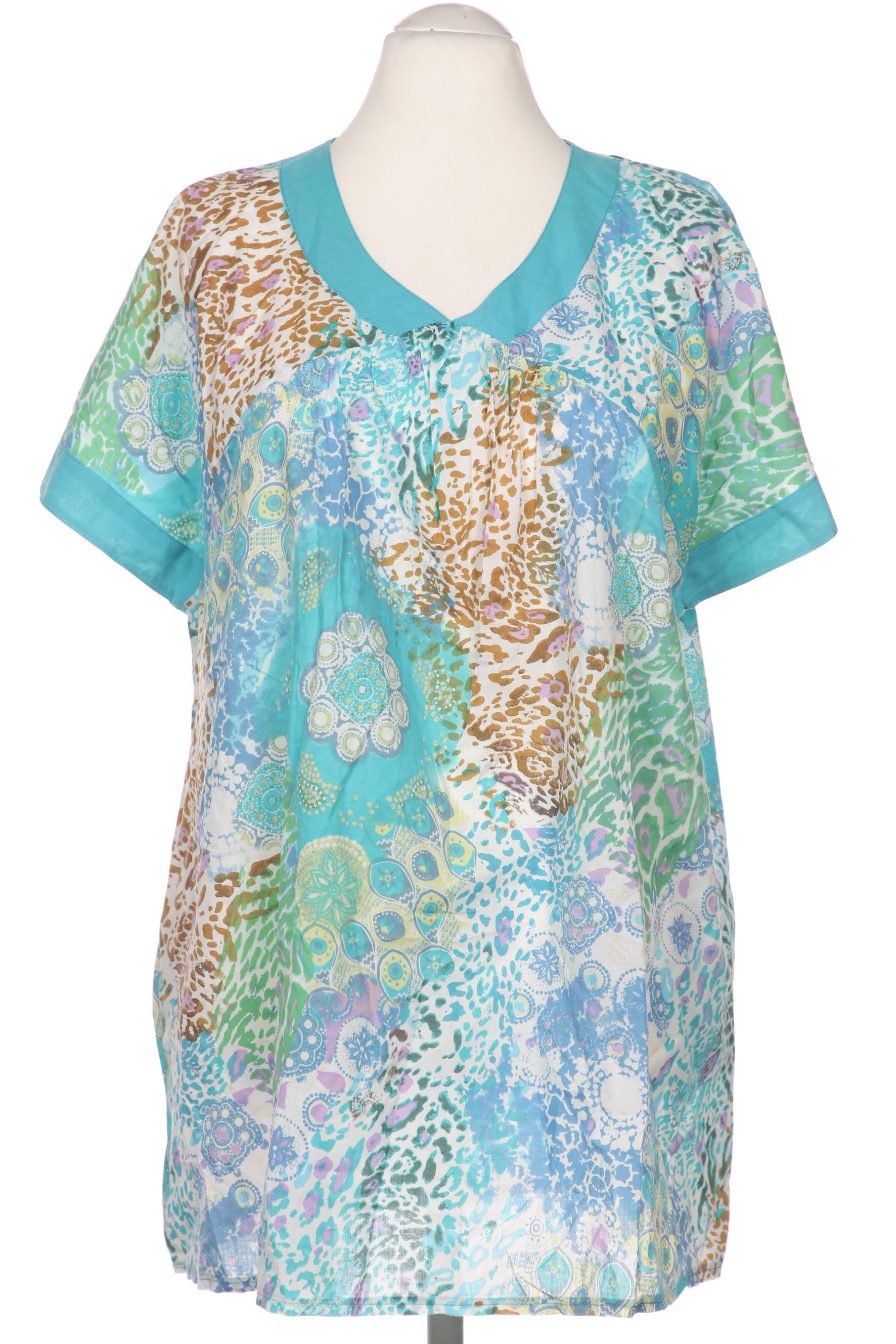 

Ulla Popken Damen Bluse, blau, Gr. 46