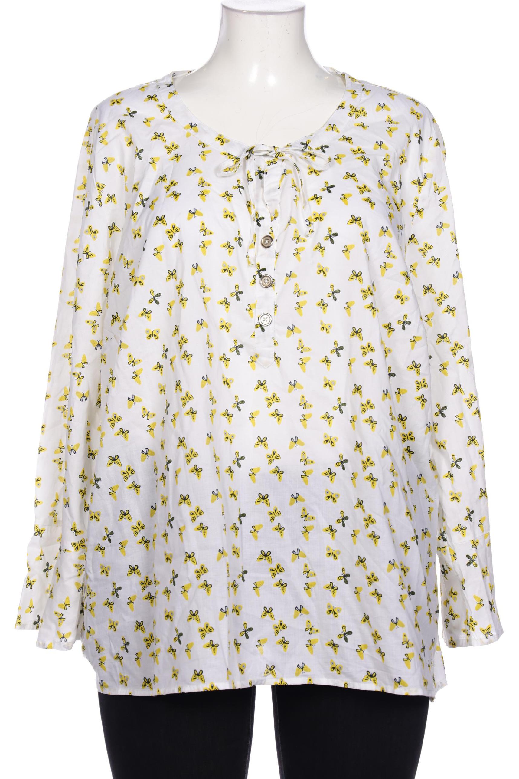 

Ulla Popken Damen Bluse, weiß, Gr. 54