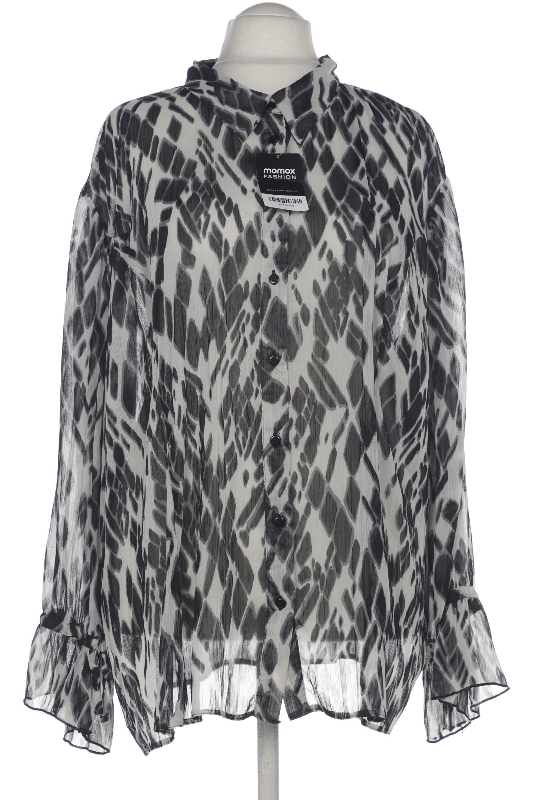 

Ulla Popken Damen Bluse, schwarz, Gr. 54