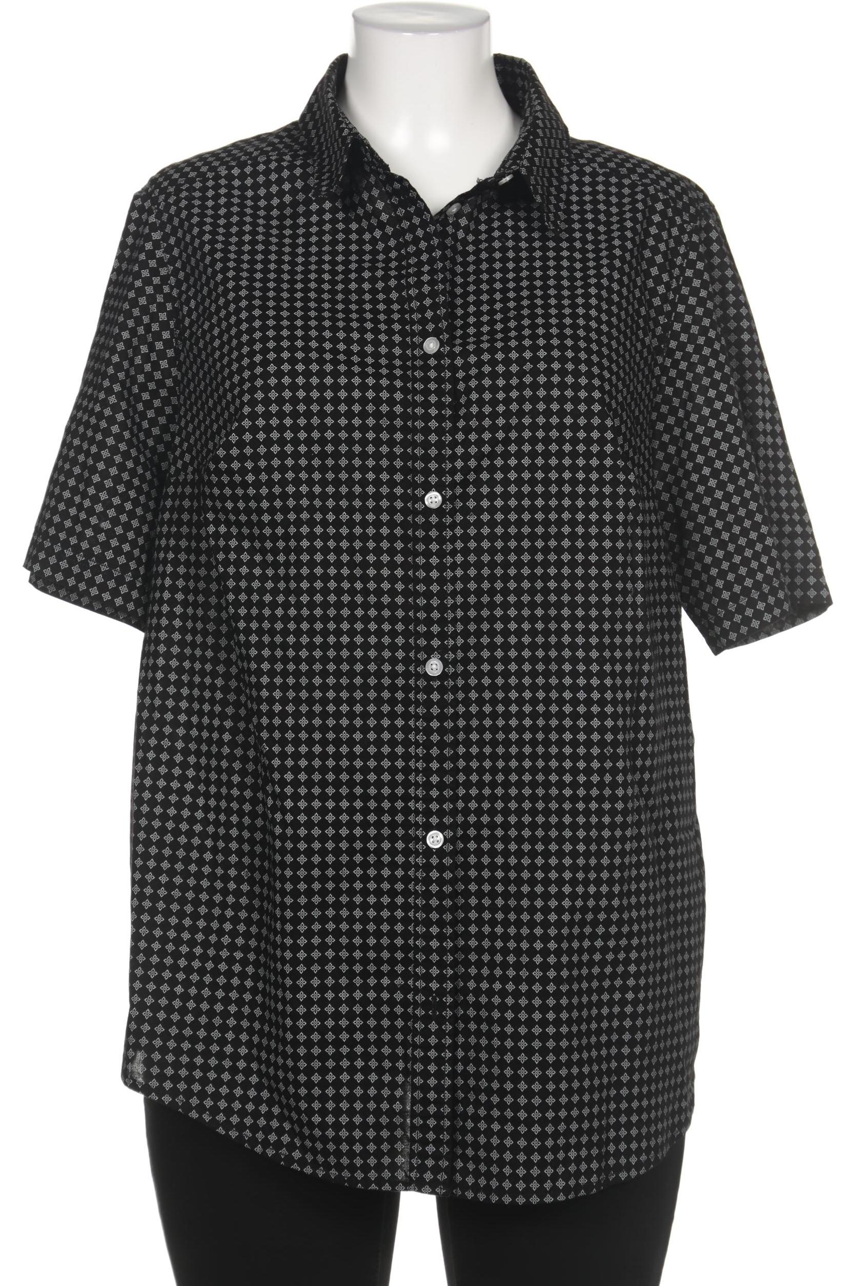 

Ulla Popken Damen Bluse, schwarz, Gr. 46