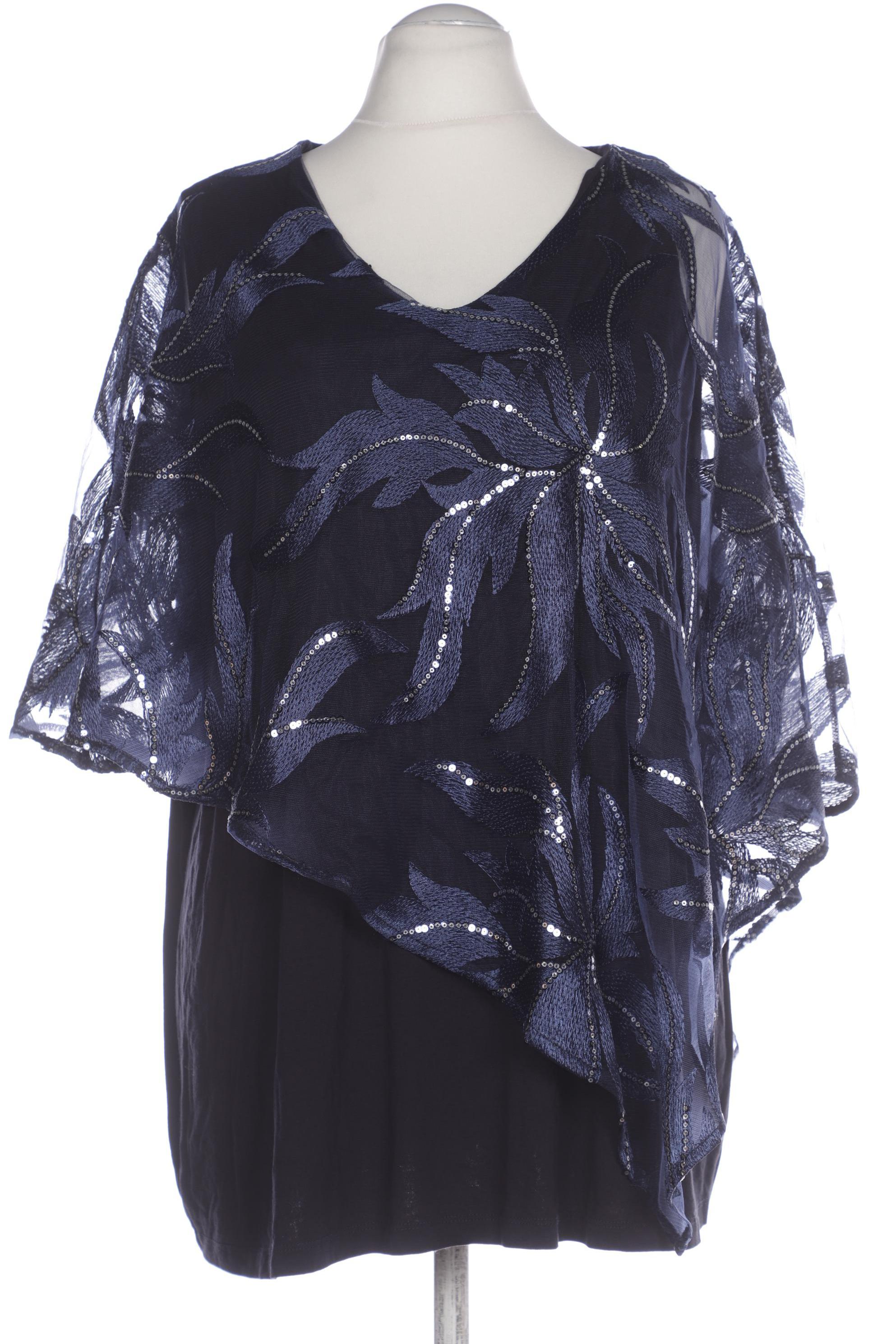 

Ulla Popken Damen Bluse, marineblau, Gr. 52