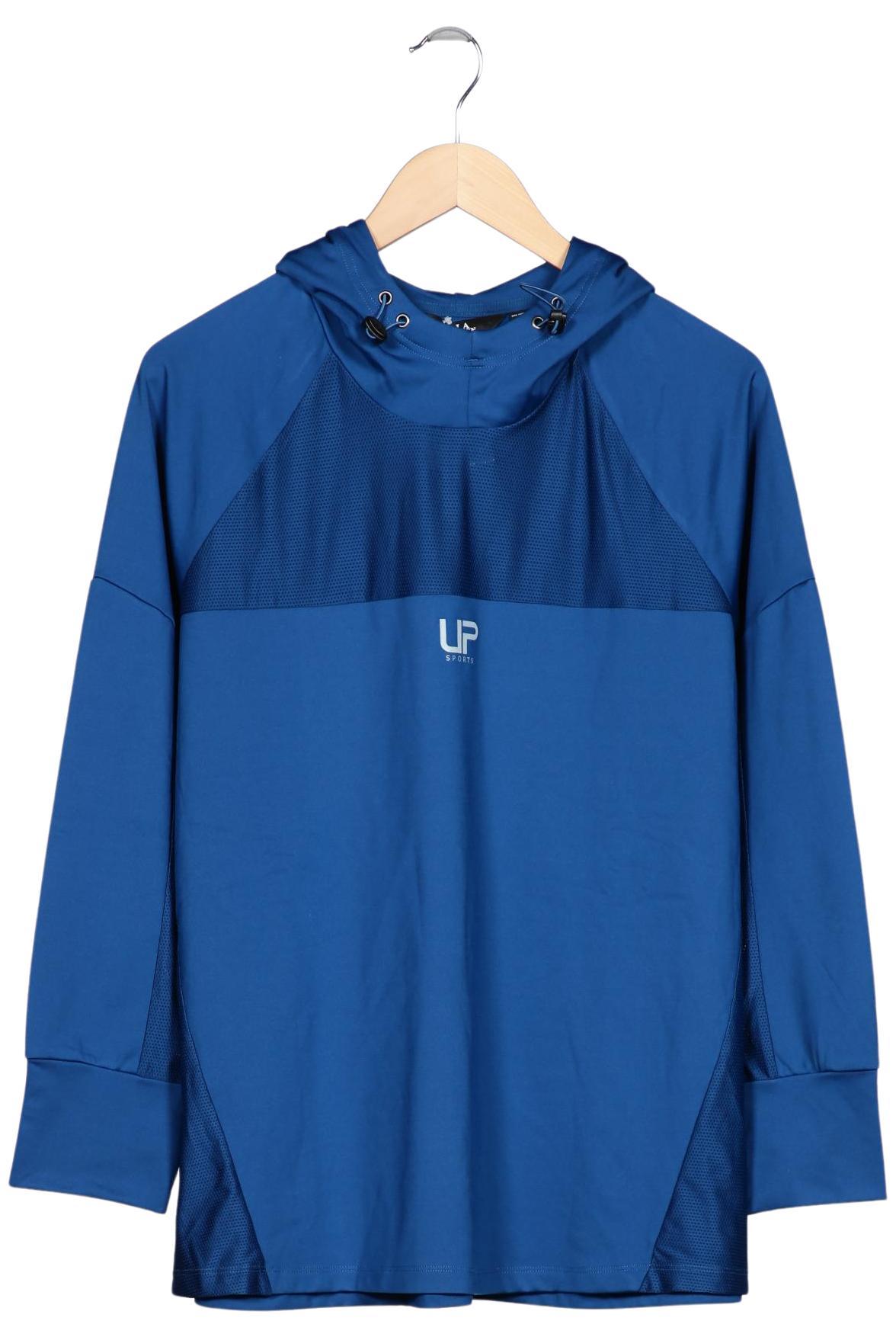 

Ulla Popken Damen Kapuzenpullover, blau, Gr. 46