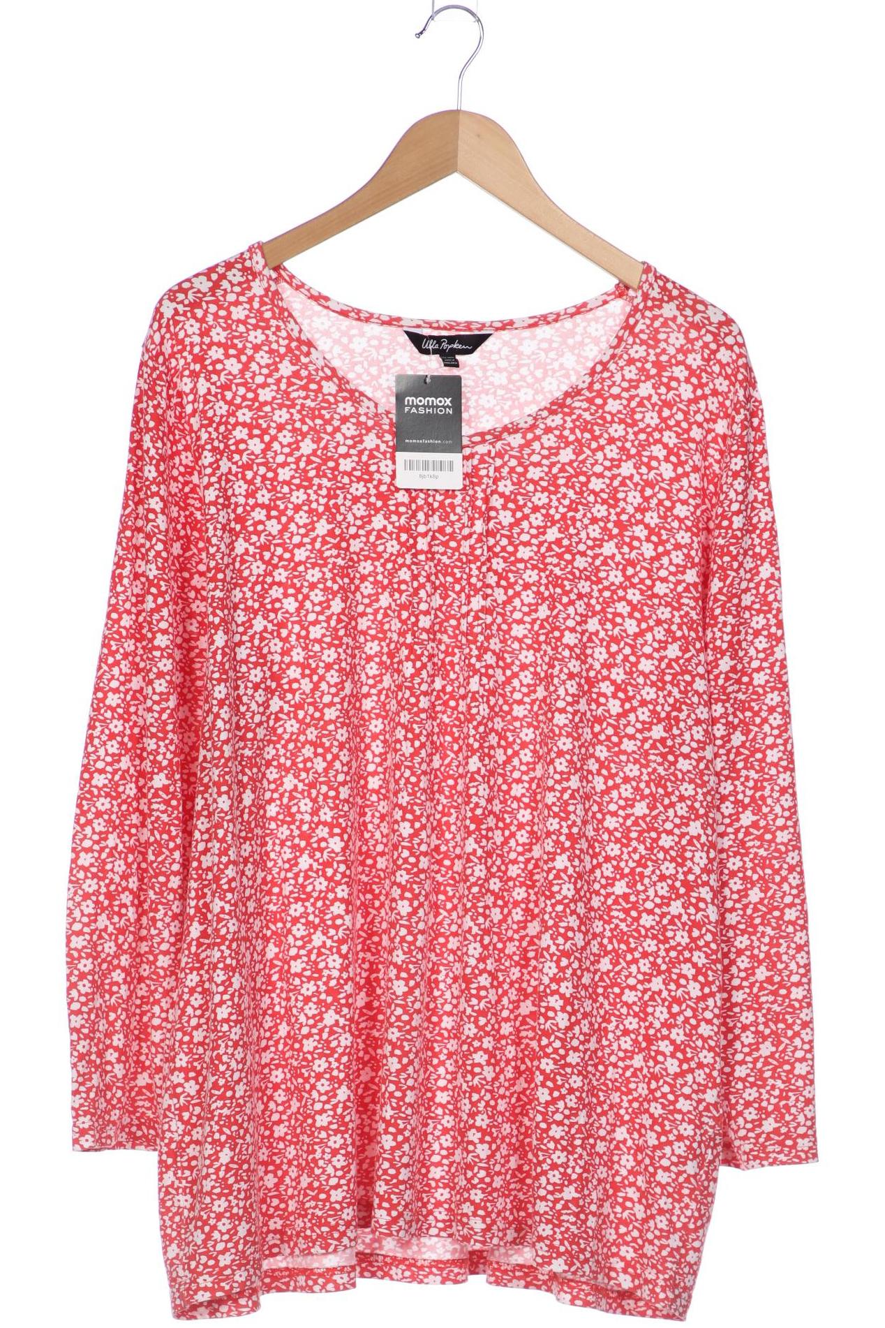 

Ulla Popken Damen Langarmshirt, rot, Gr. 50