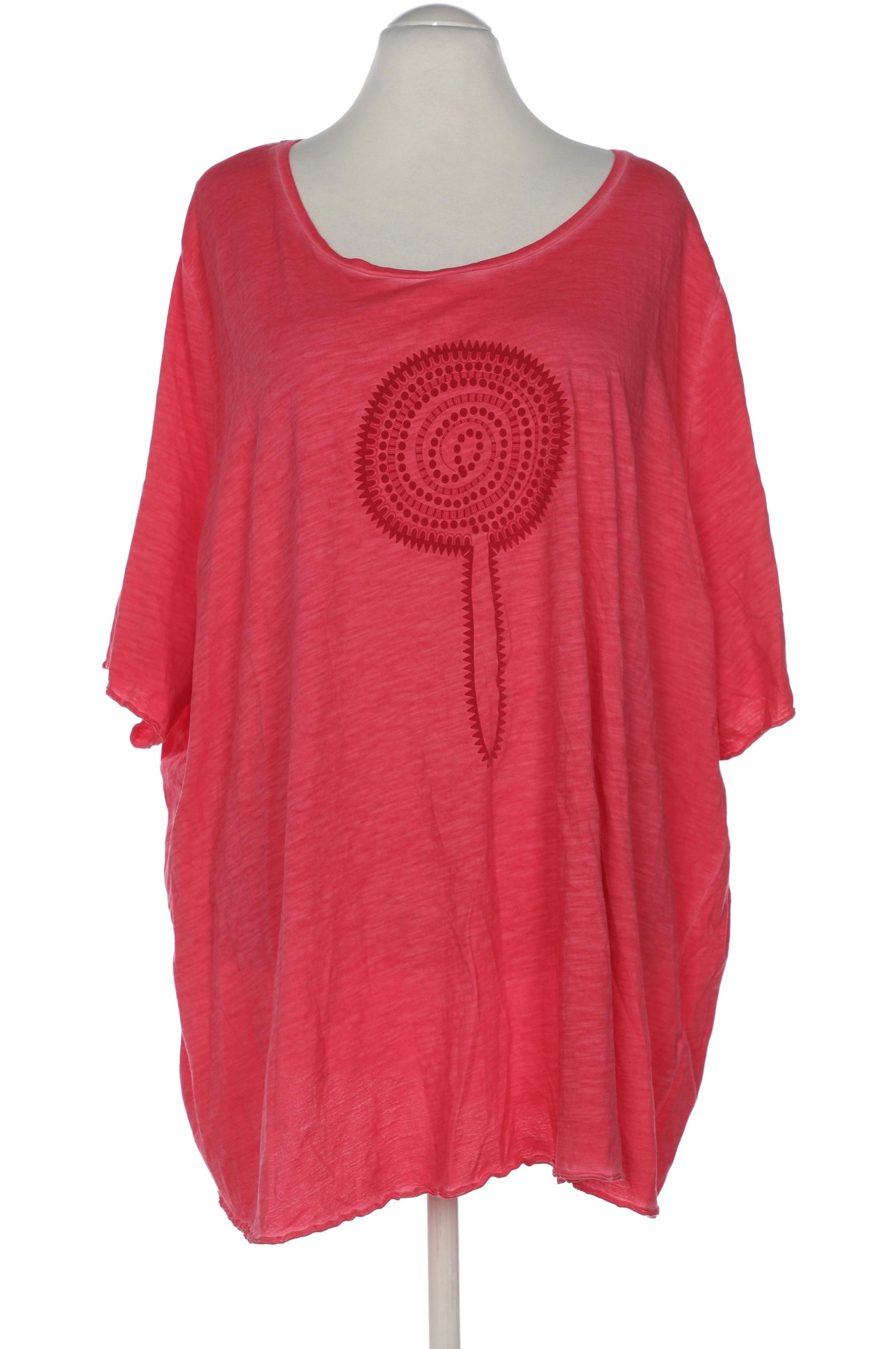 

Ulla Popken Damen T-Shirt, pink, Gr. 62
