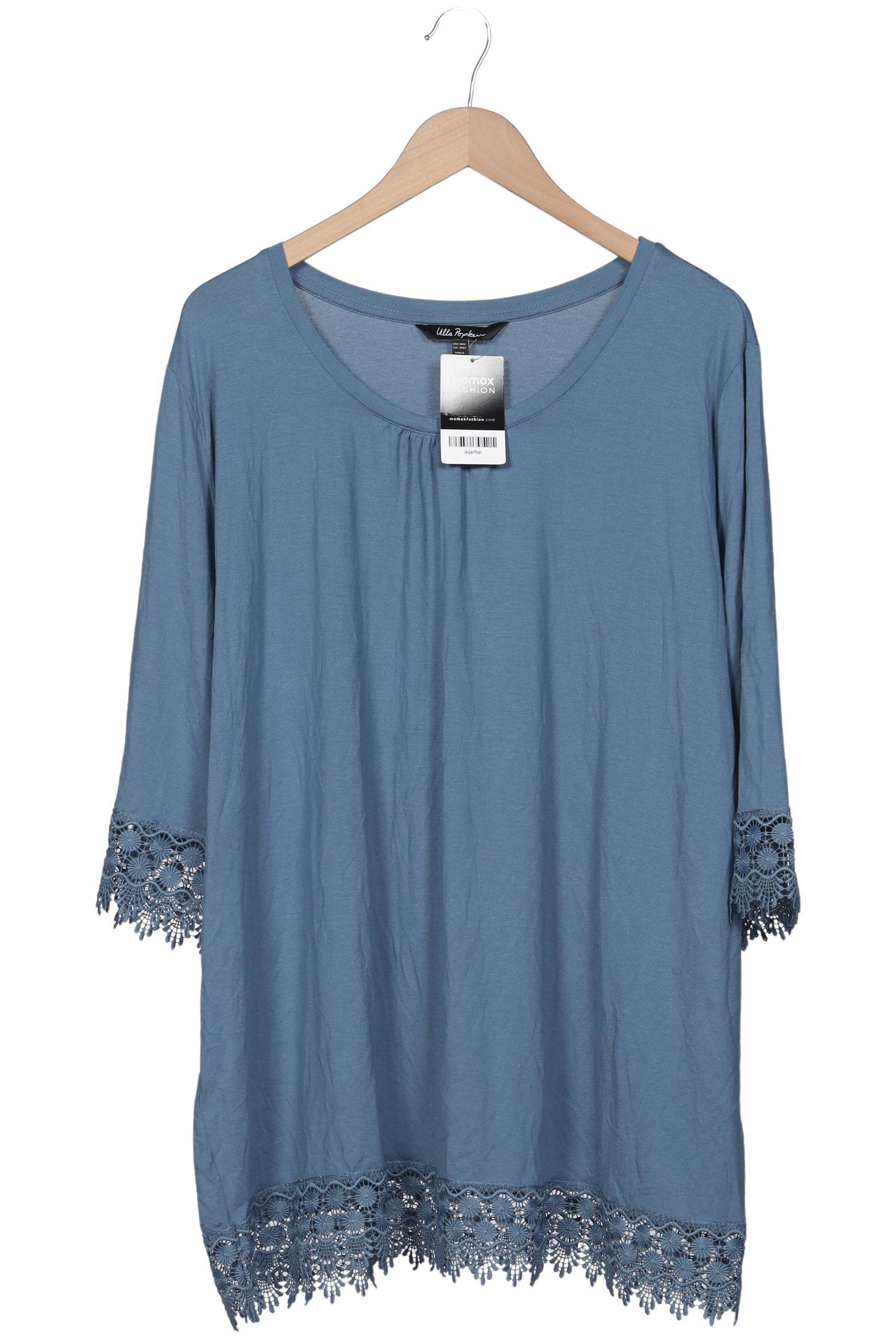 

Ulla Popken Damen Langarmshirt, blau, Gr. 50