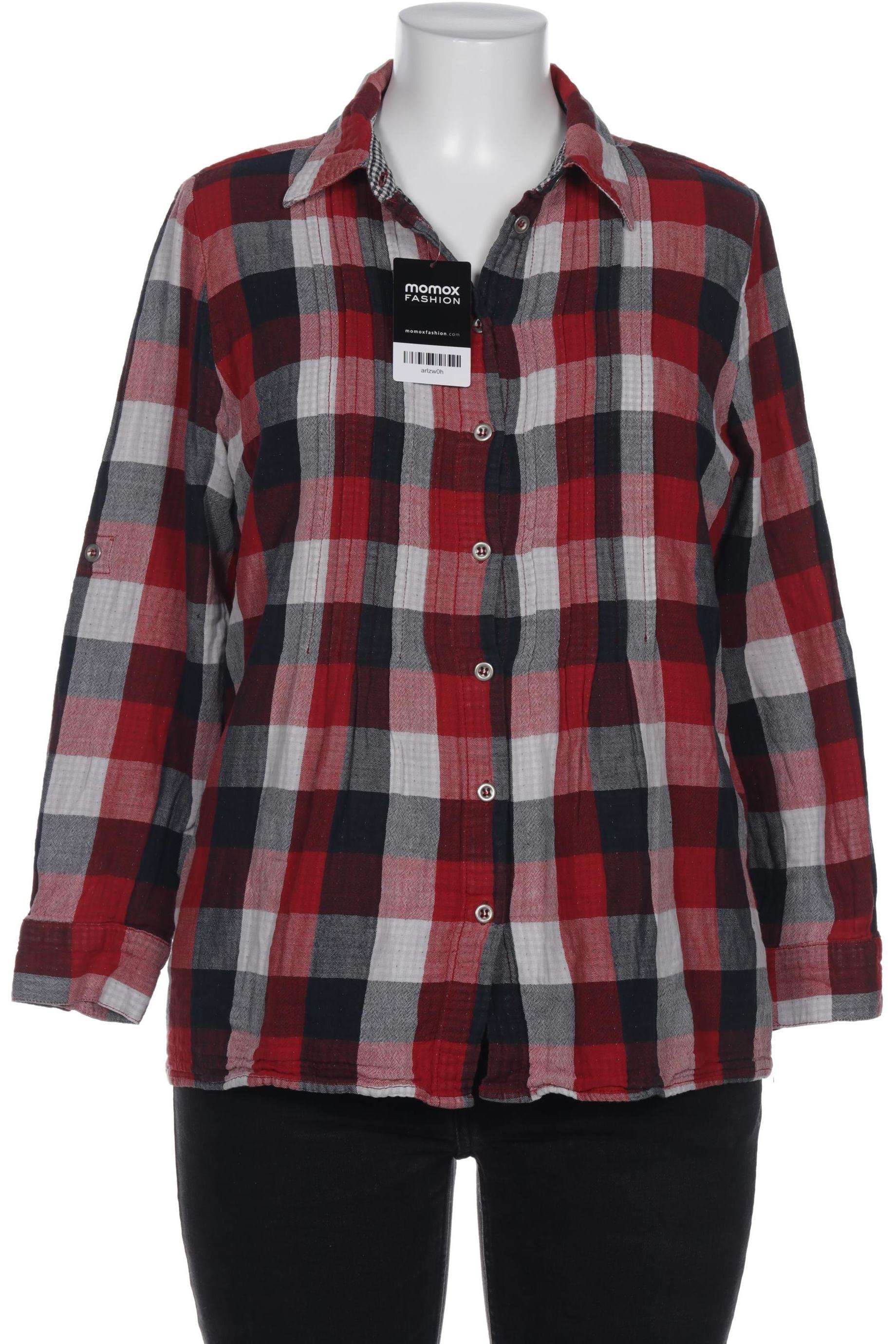 

Ulla Popken Damen Bluse, bordeaux, Gr. 42
