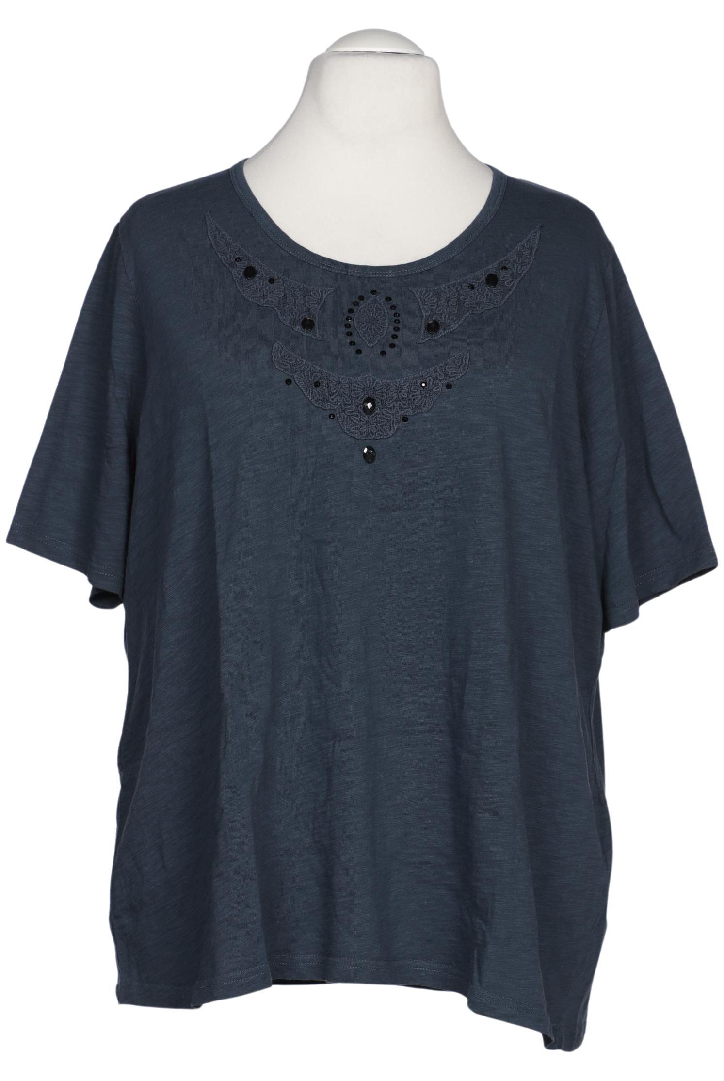 

Ulla Popken Damen T-Shirt, marineblau, Gr. 54