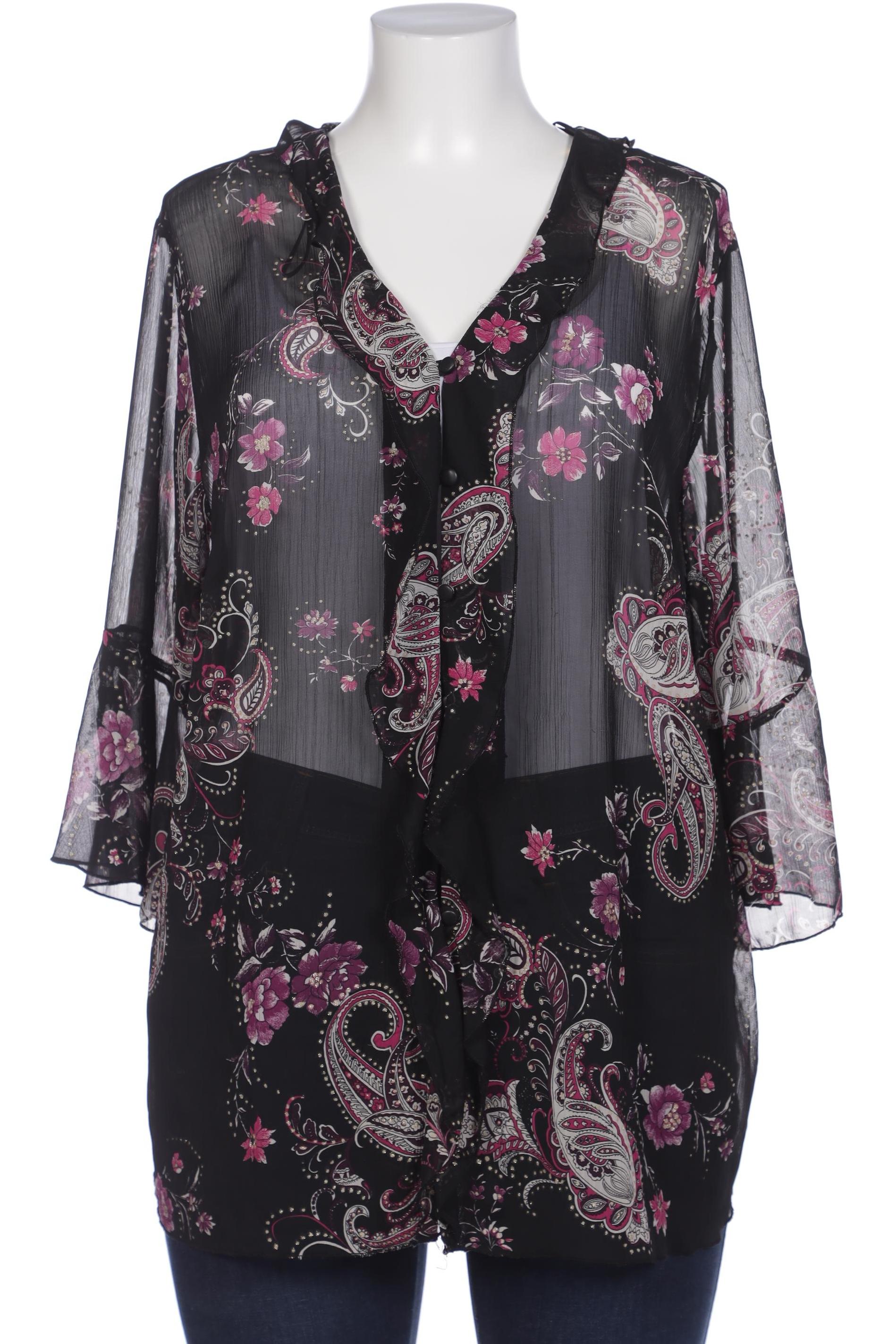 

Ulla Popken Damen Bluse, schwarz, Gr. 46