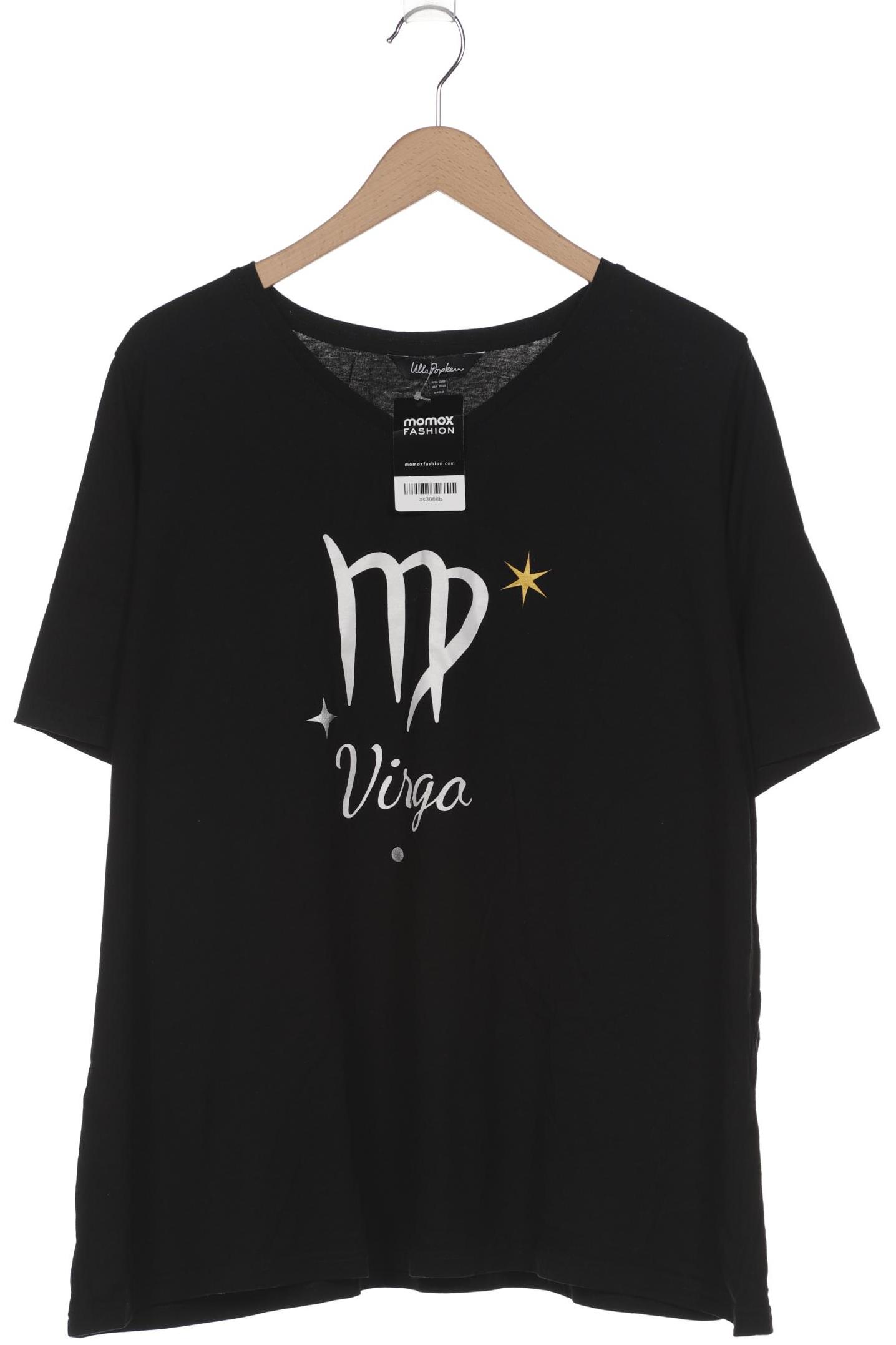 

Ulla Popken Damen T-Shirt, schwarz, Gr. 50