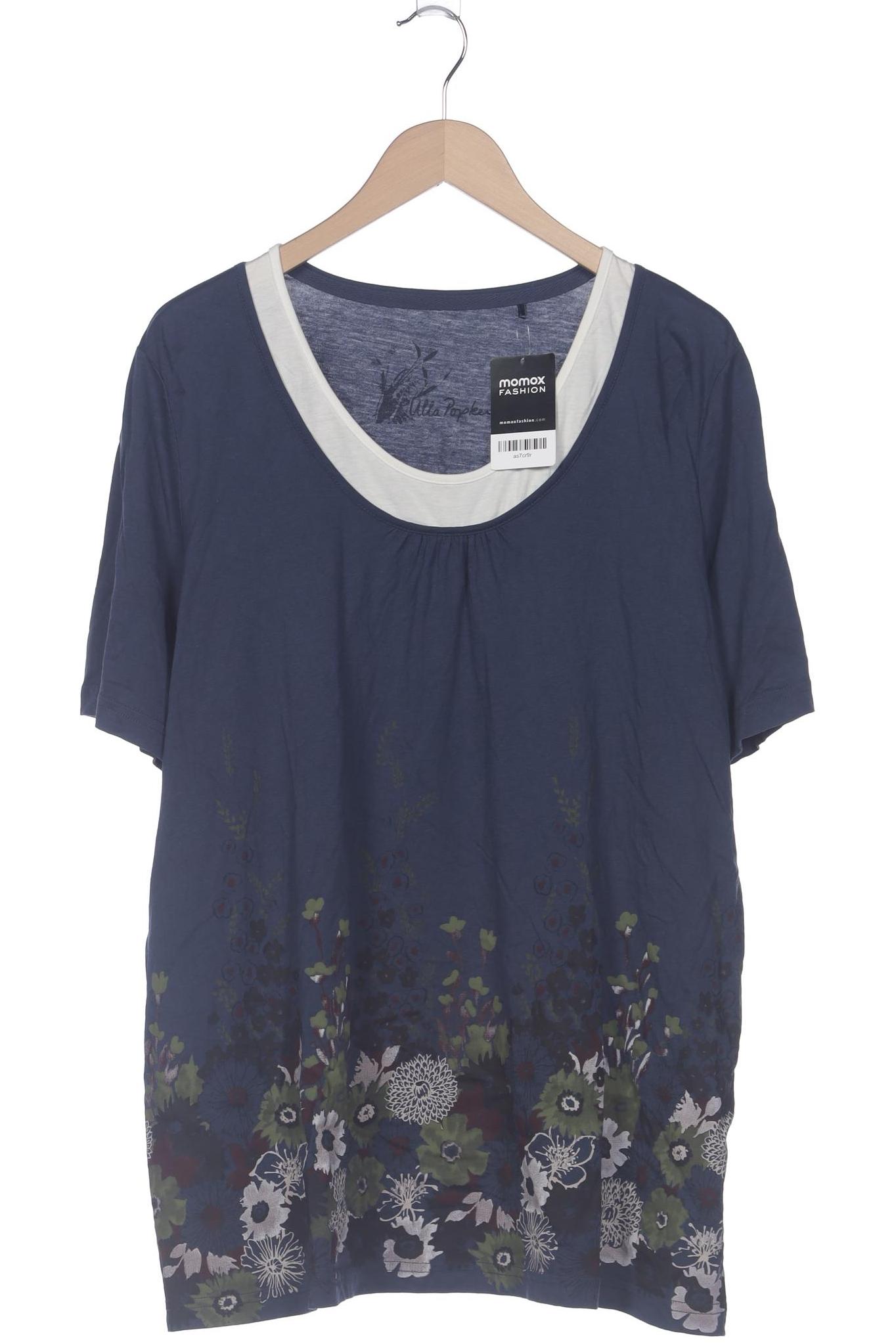 

Ulla Popken Damen T-Shirt, blau, Gr. 50
