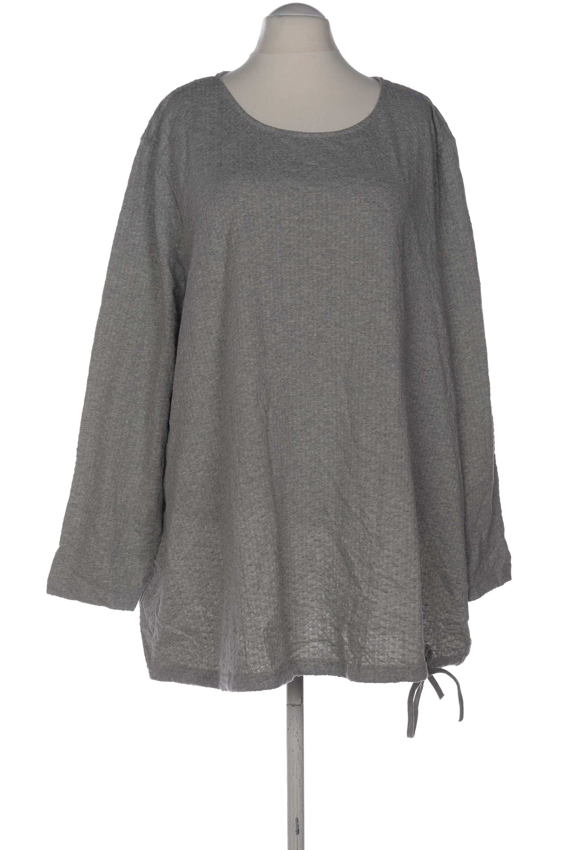 

Ulla Popken Damen Sweatshirt, grau, Gr. 62