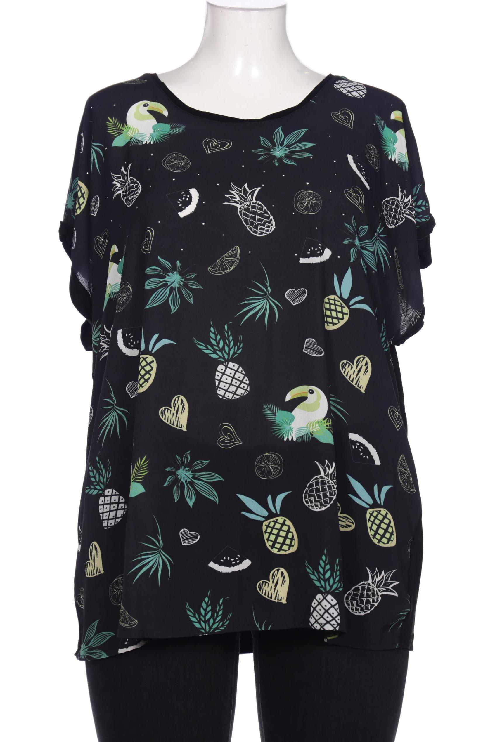 

Ulla Popken Damen Bluse, schwarz, Gr. 46