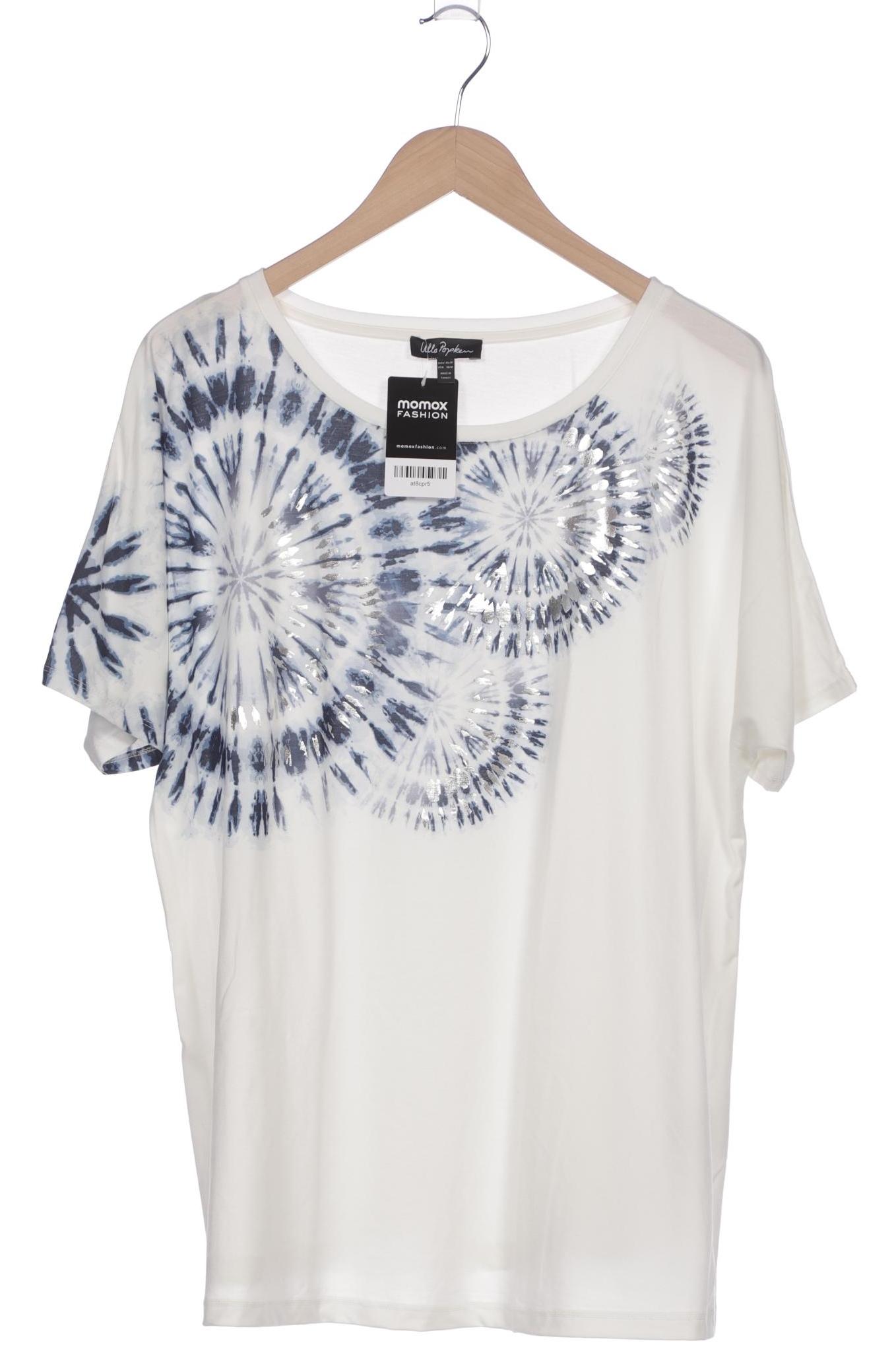

Ulla Popken Damen T-Shirt, weiß, Gr. 46