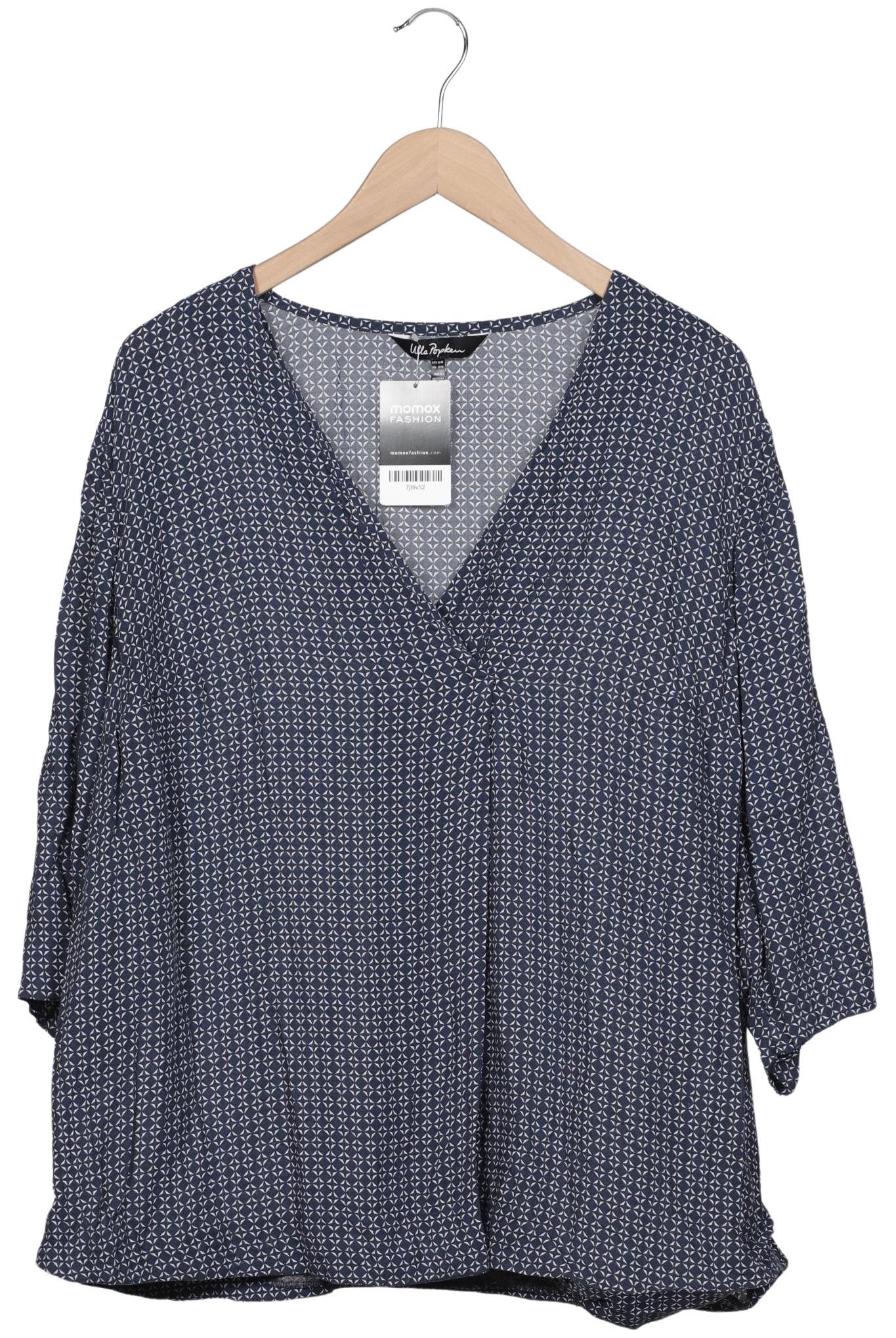 

Ulla Popken Damen Bluse, marineblau, Gr. 46