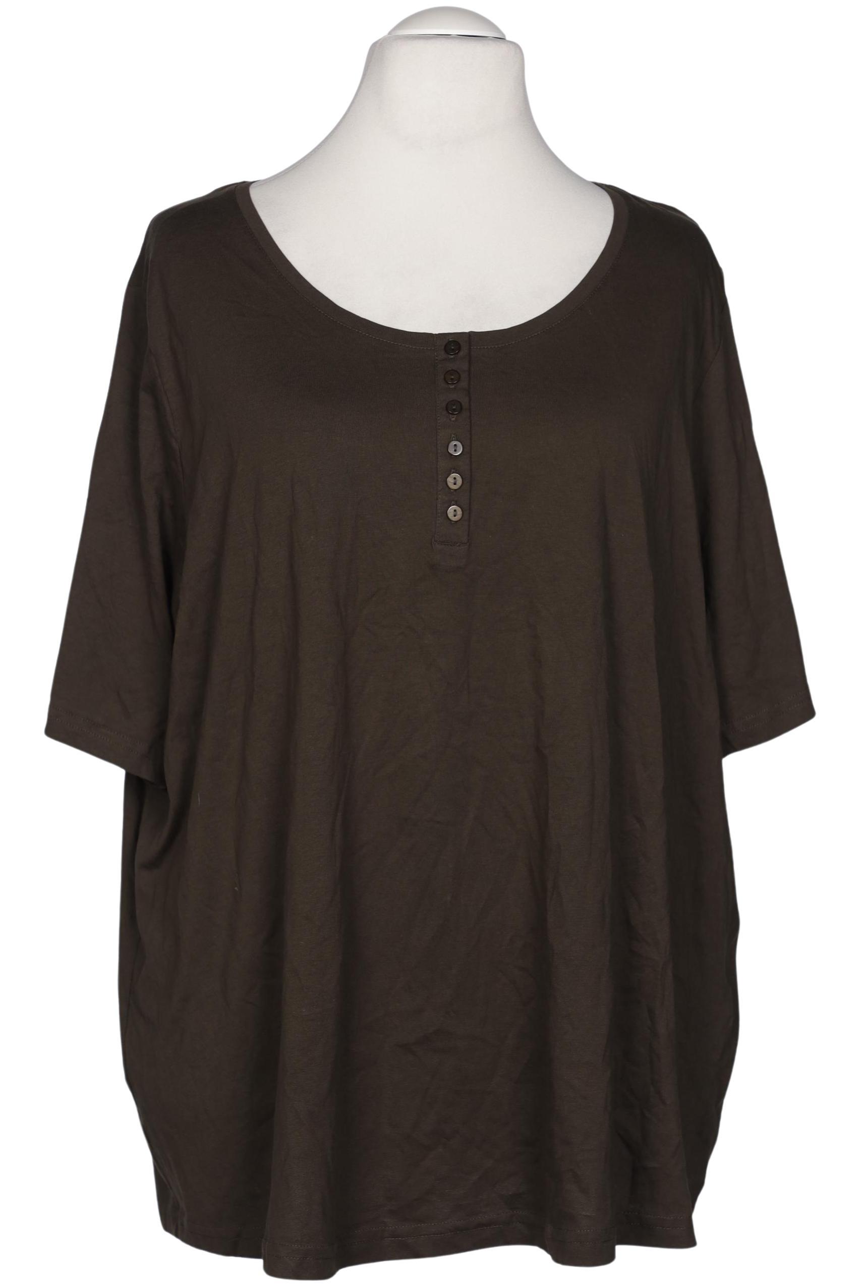 

Ulla Popken Damen T-Shirt, braun, Gr. 54