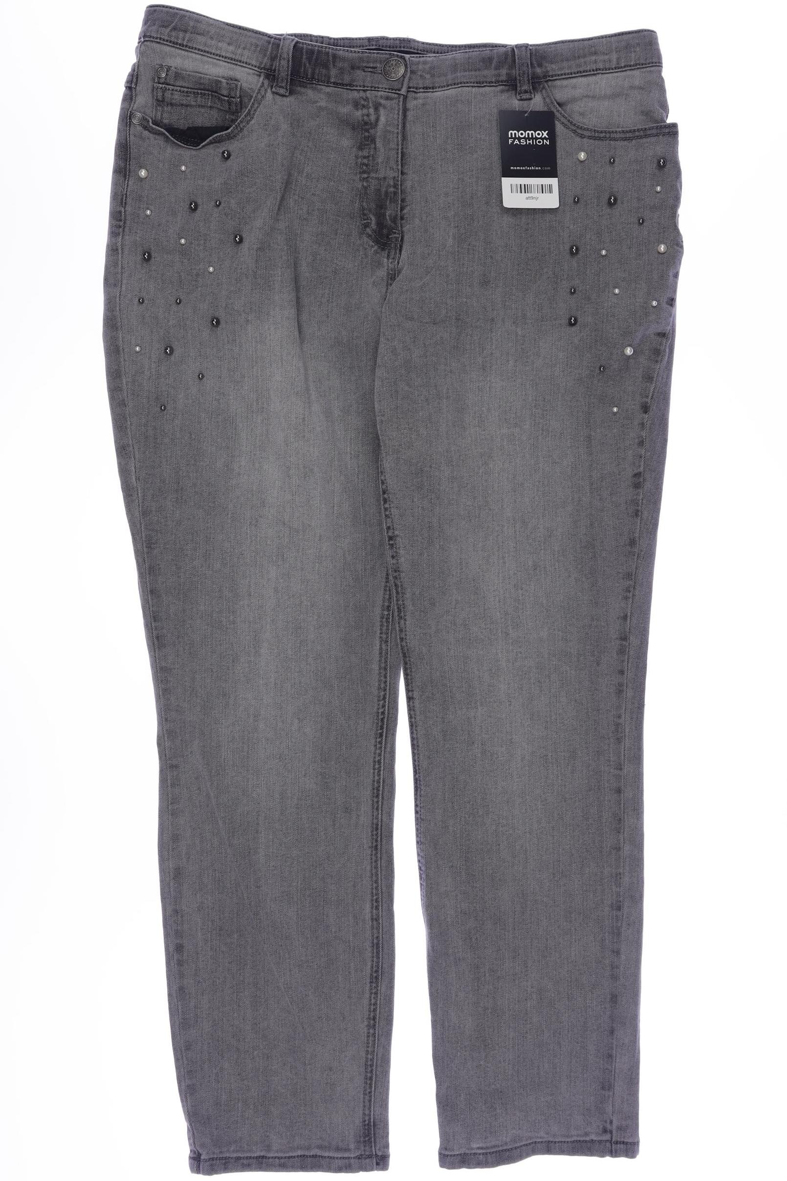 

Ulla Popken Damen Jeans, grau, Gr. 46
