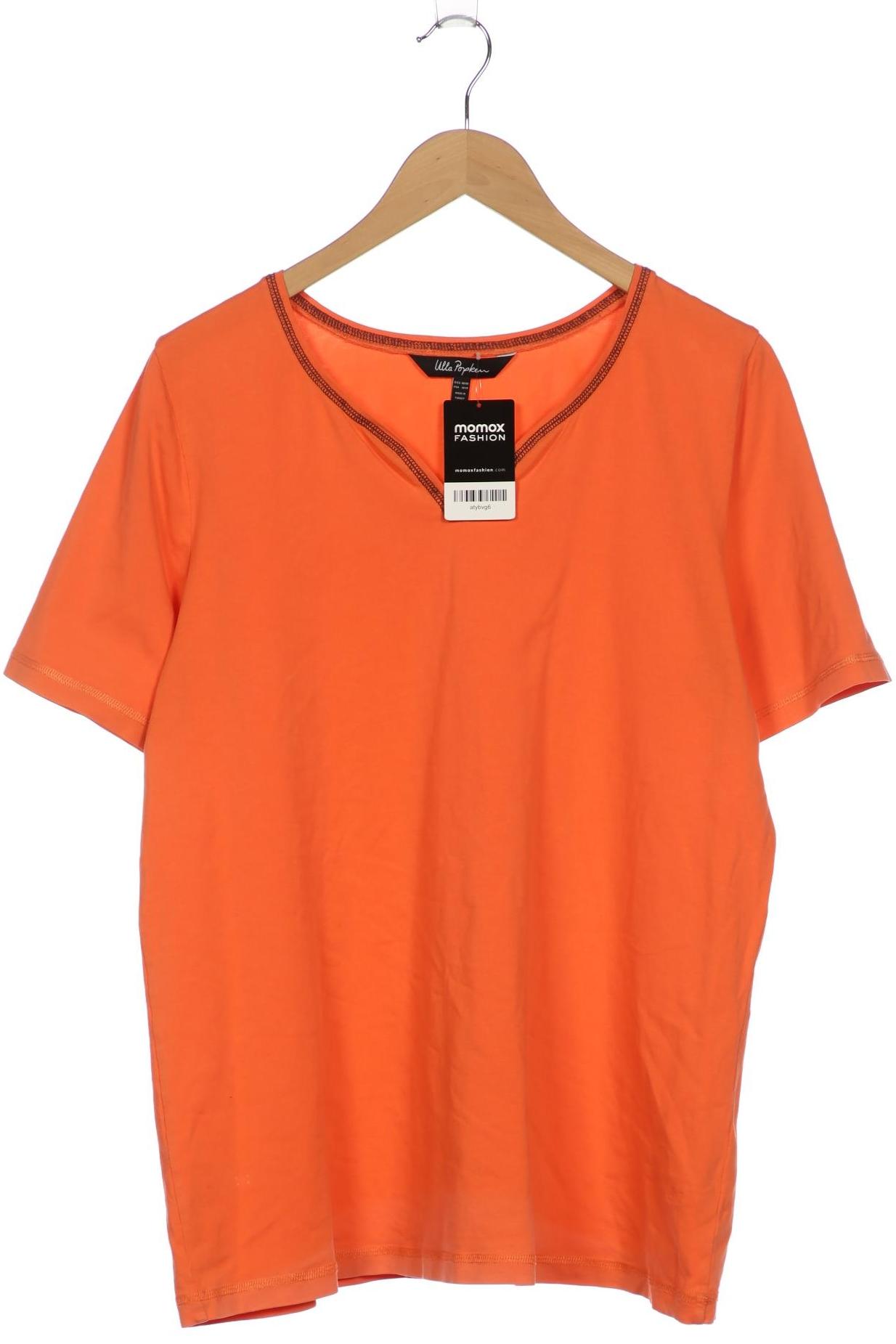 

Ulla Popken Damen T-Shirt, orange, Gr. 46