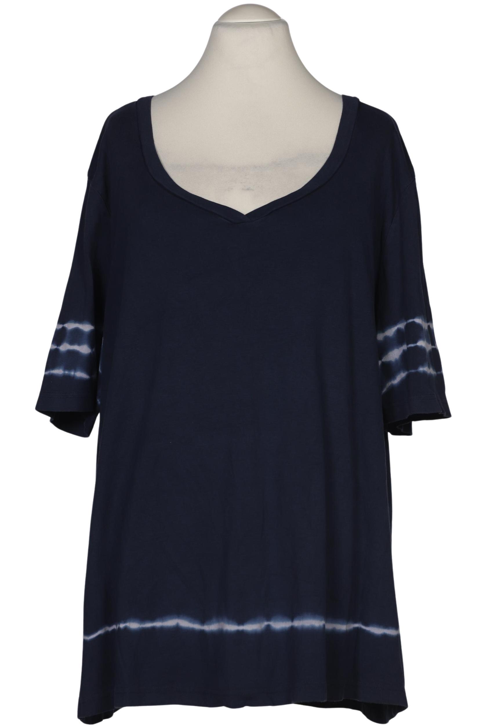 

Ulla Popken Damen T-Shirt, marineblau, Gr. 52