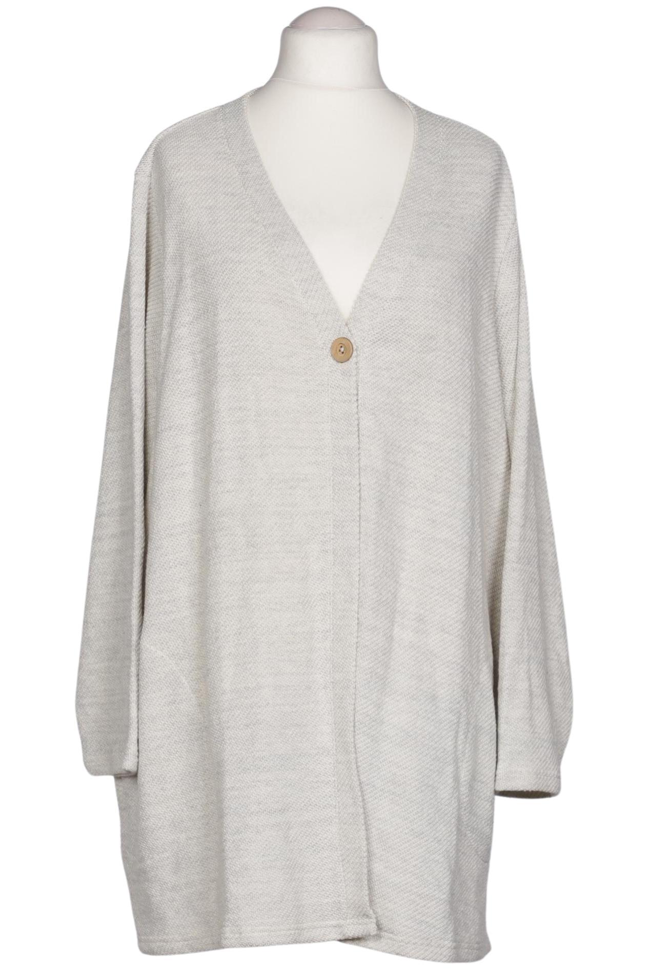 

Ulla Popken Damen Strickjacke, grau, Gr. 54