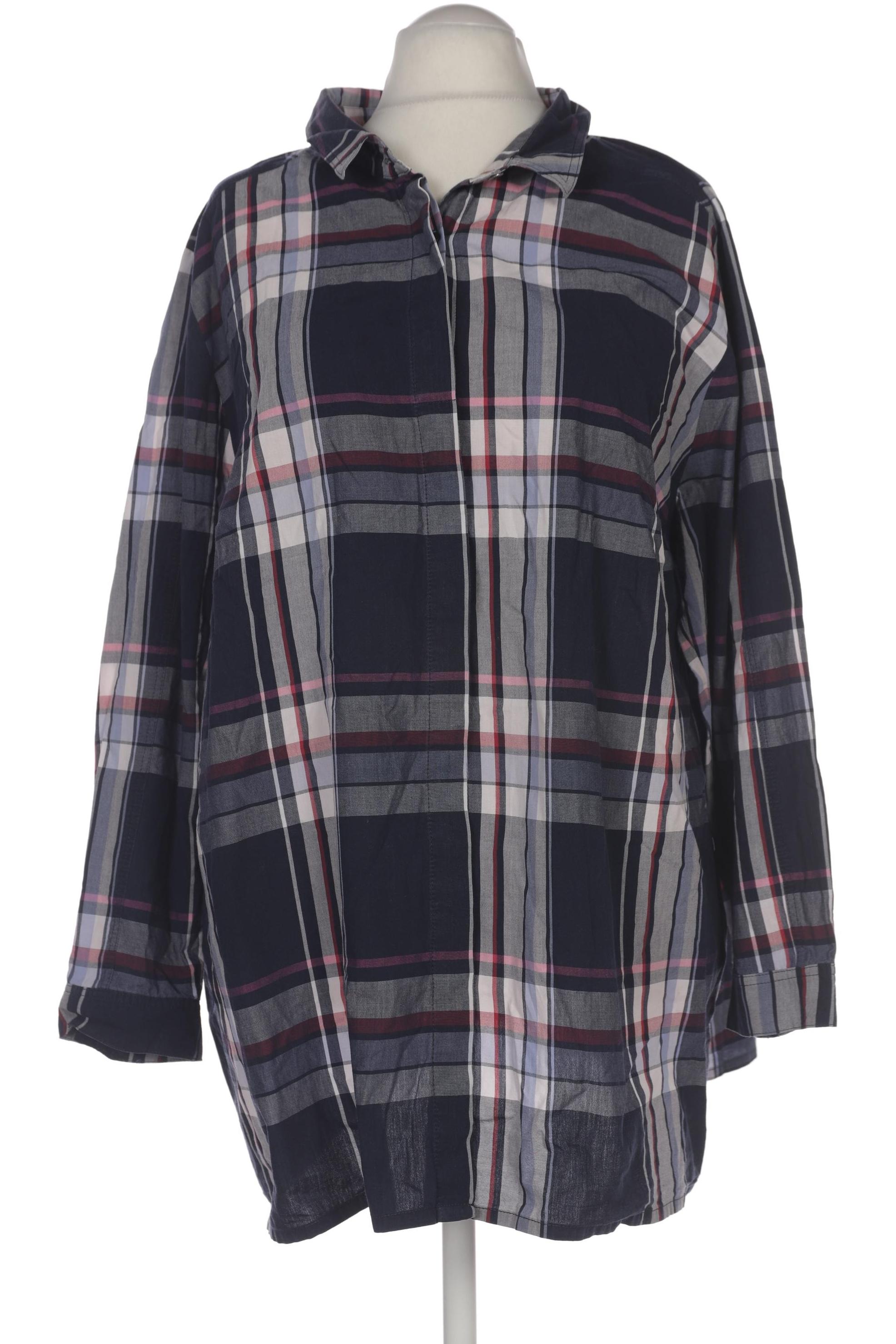 

Ulla Popken Damen Bluse, blau, Gr. 54