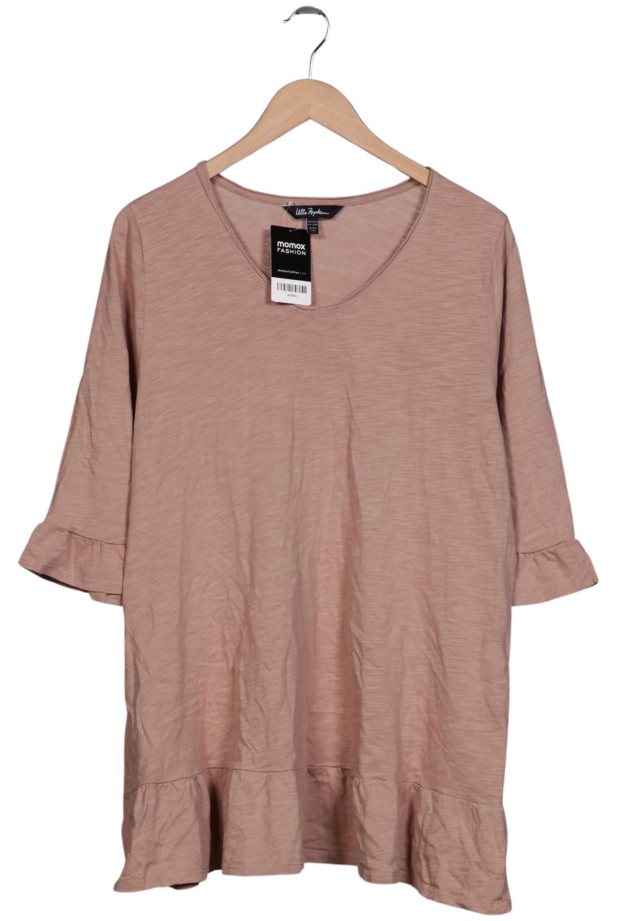 

Ulla Popken Damen Langarmshirt, beige, Gr. 50