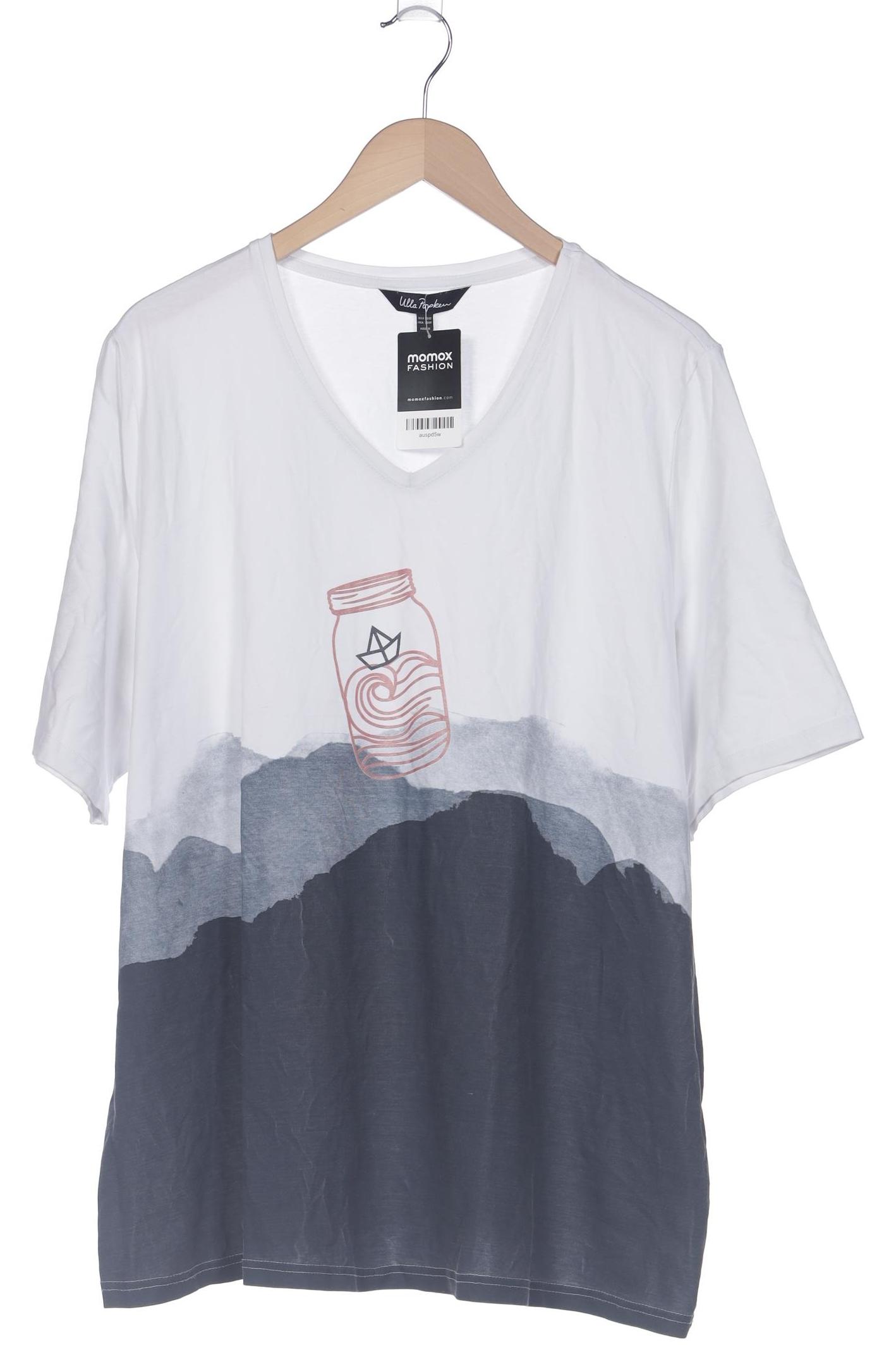 

Ulla Popken Damen T-Shirt, weiß, Gr. 50