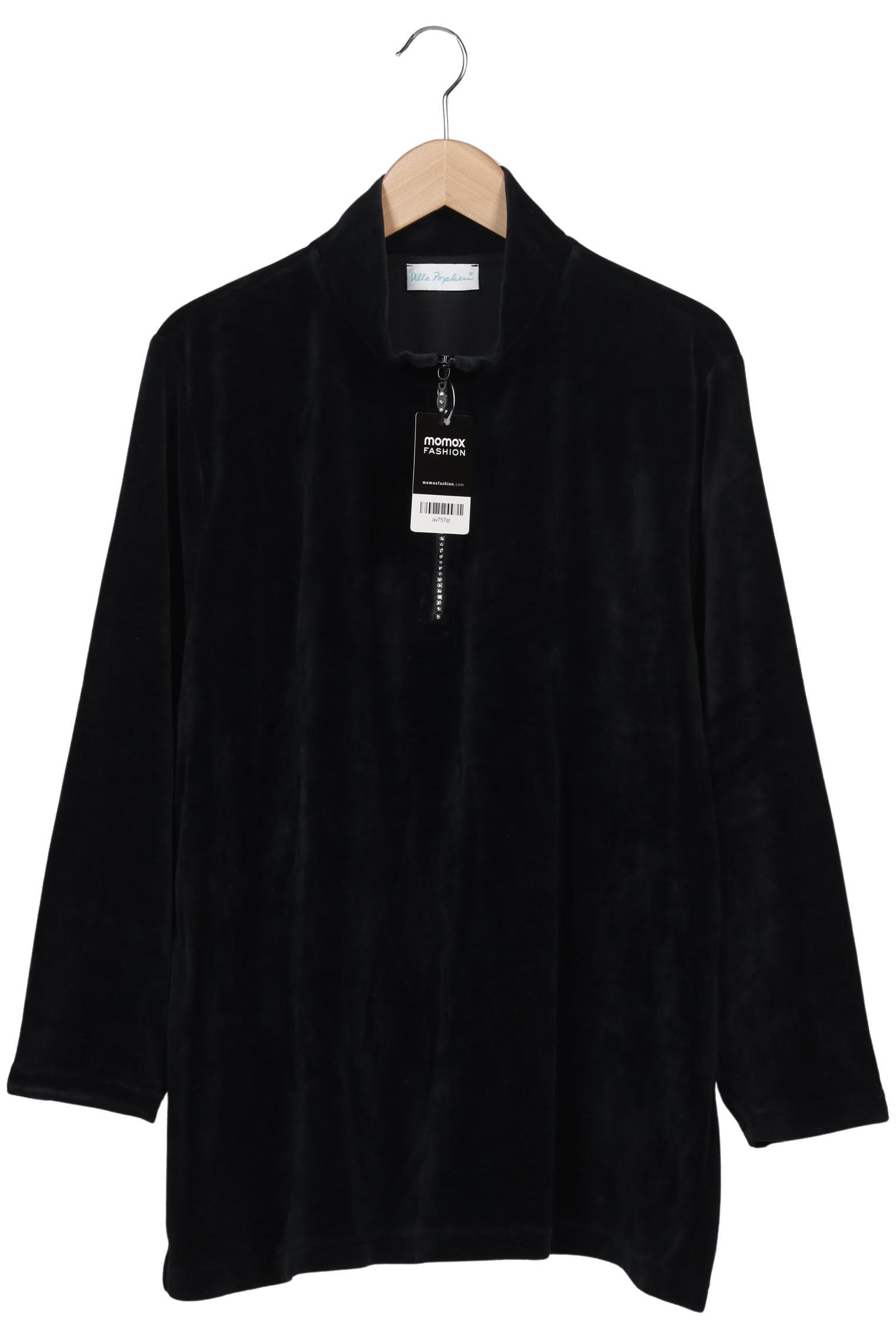 

Ulla Popken Damen Sweatshirt, schwarz, Gr. 46