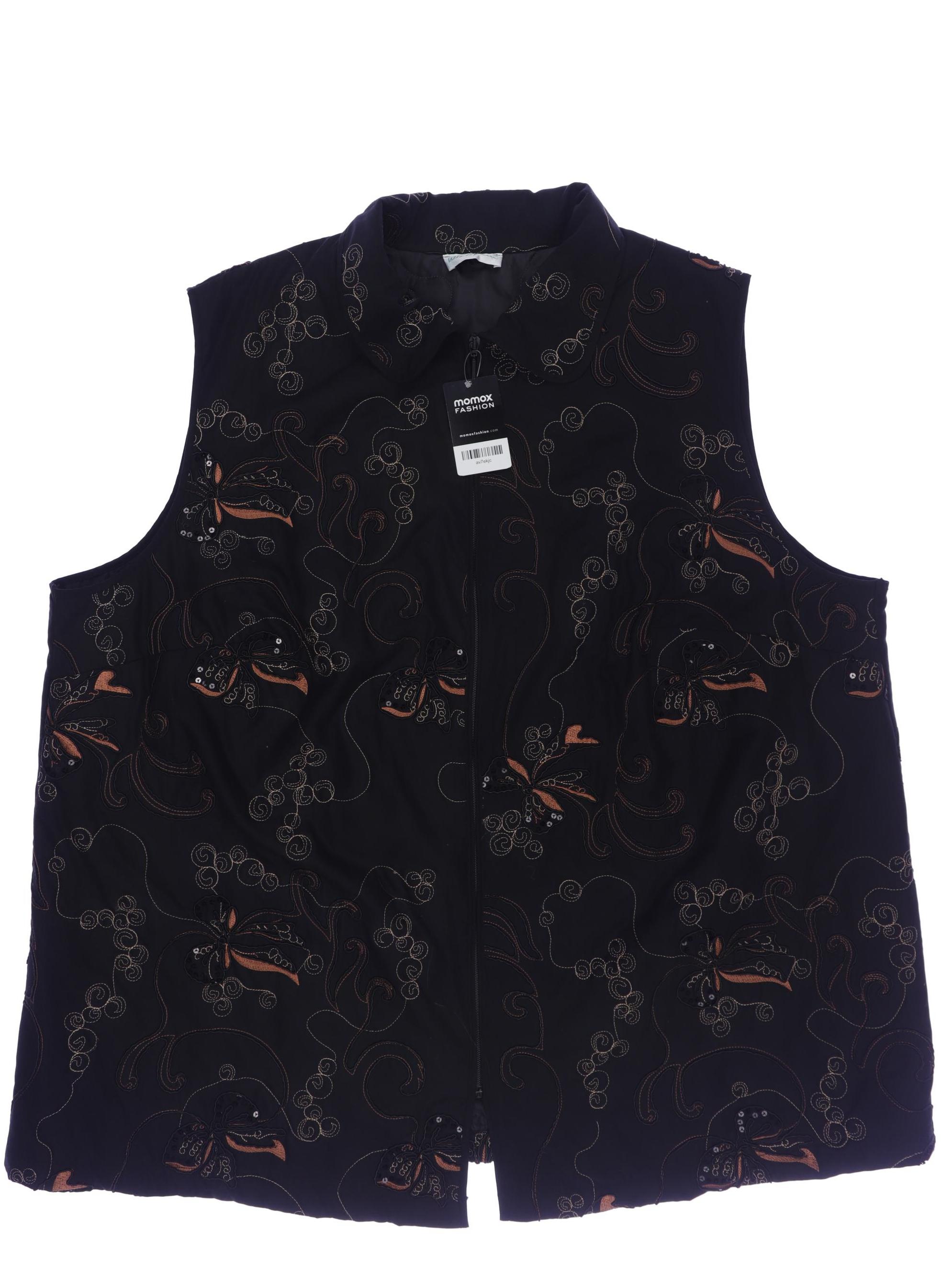 

Ulla Popken Damen Weste, schwarz, Gr. 58