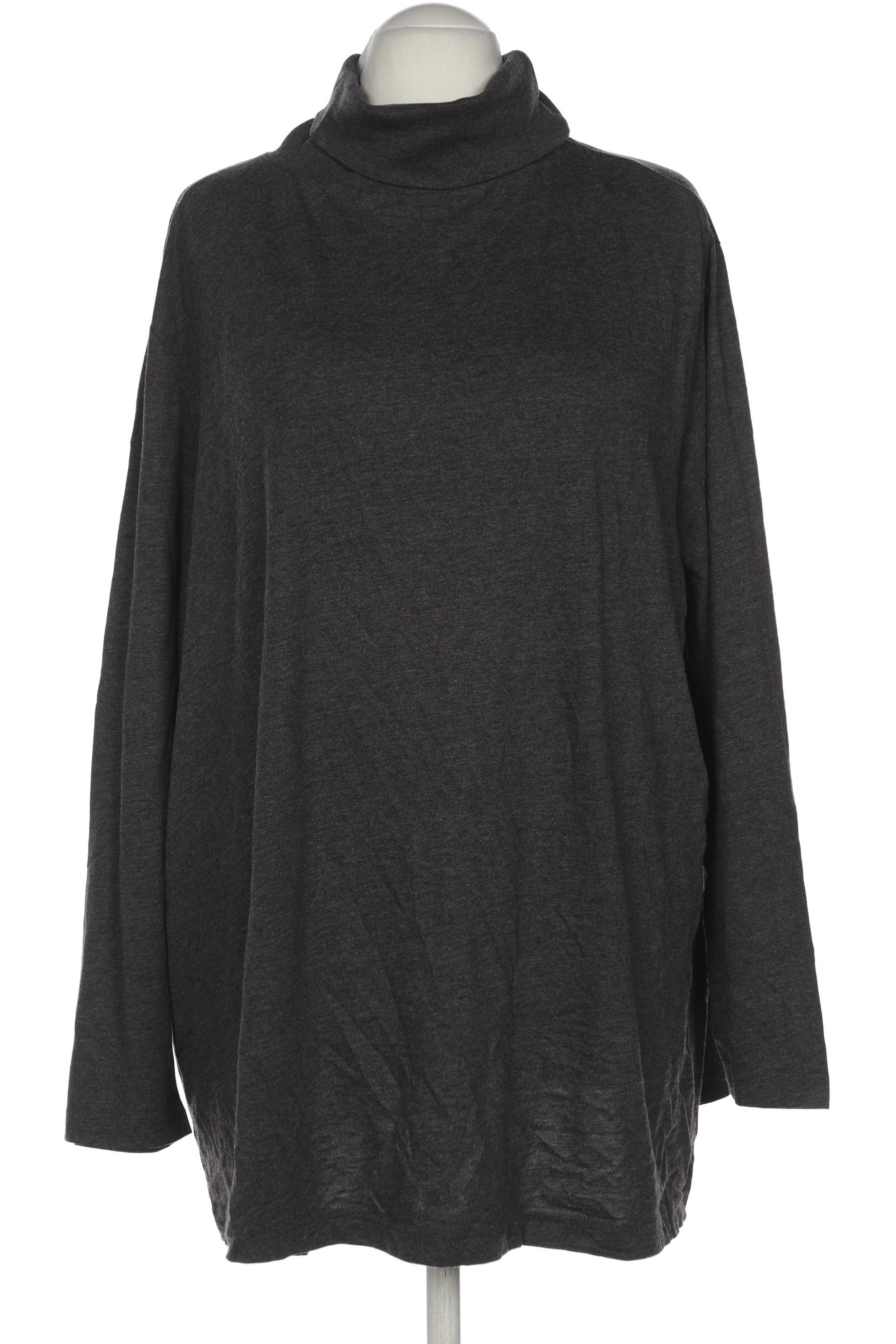 

Ulla Popken Damen Langarmshirt, grau, Gr. 58