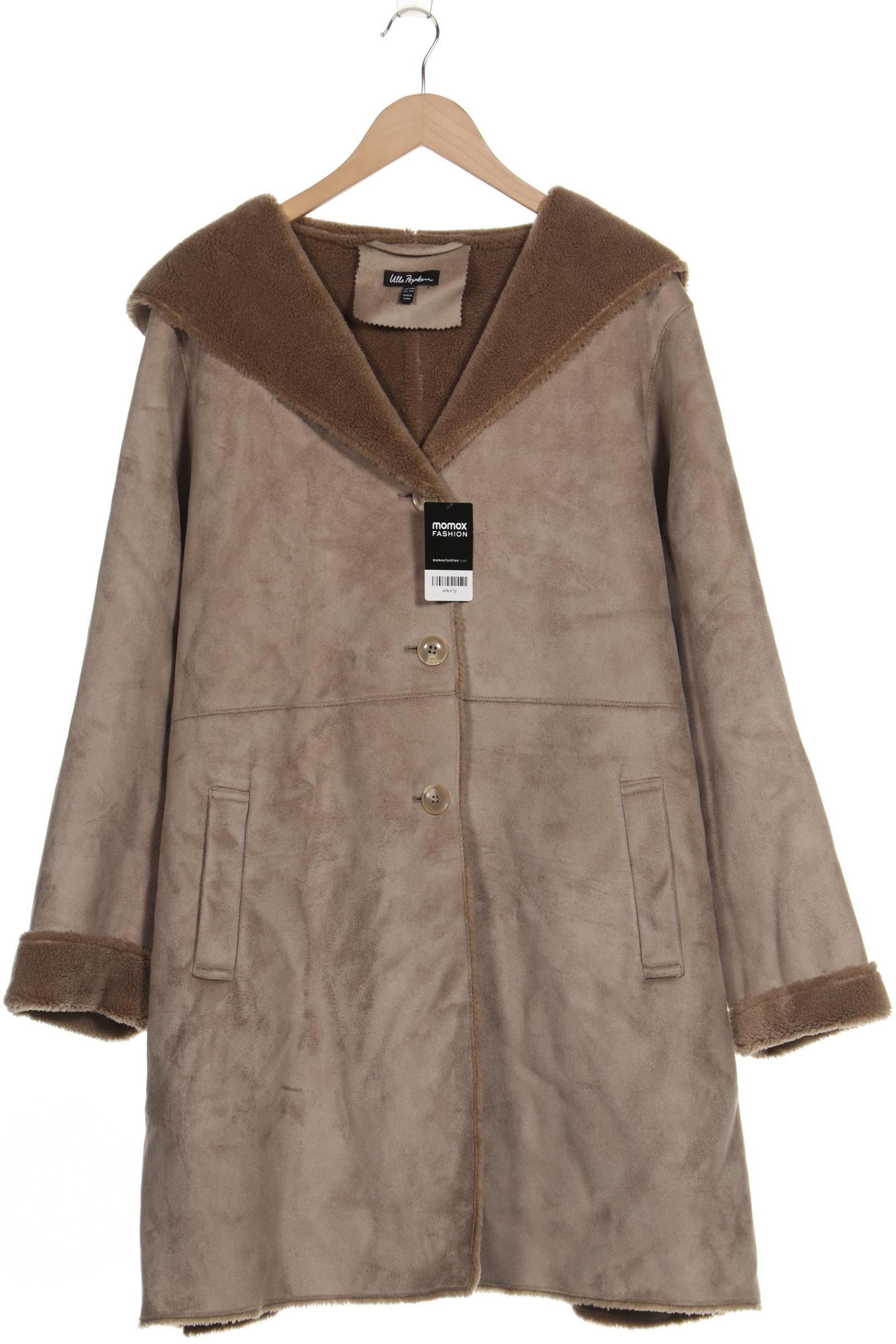 

Ulla Popken Damen Mantel, beige, Gr. 50