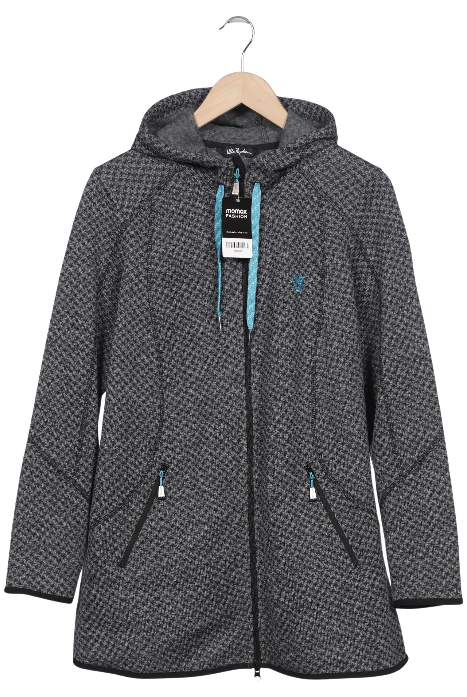 

Ulla Popken Damen Strickjacke, grau, Gr. 46