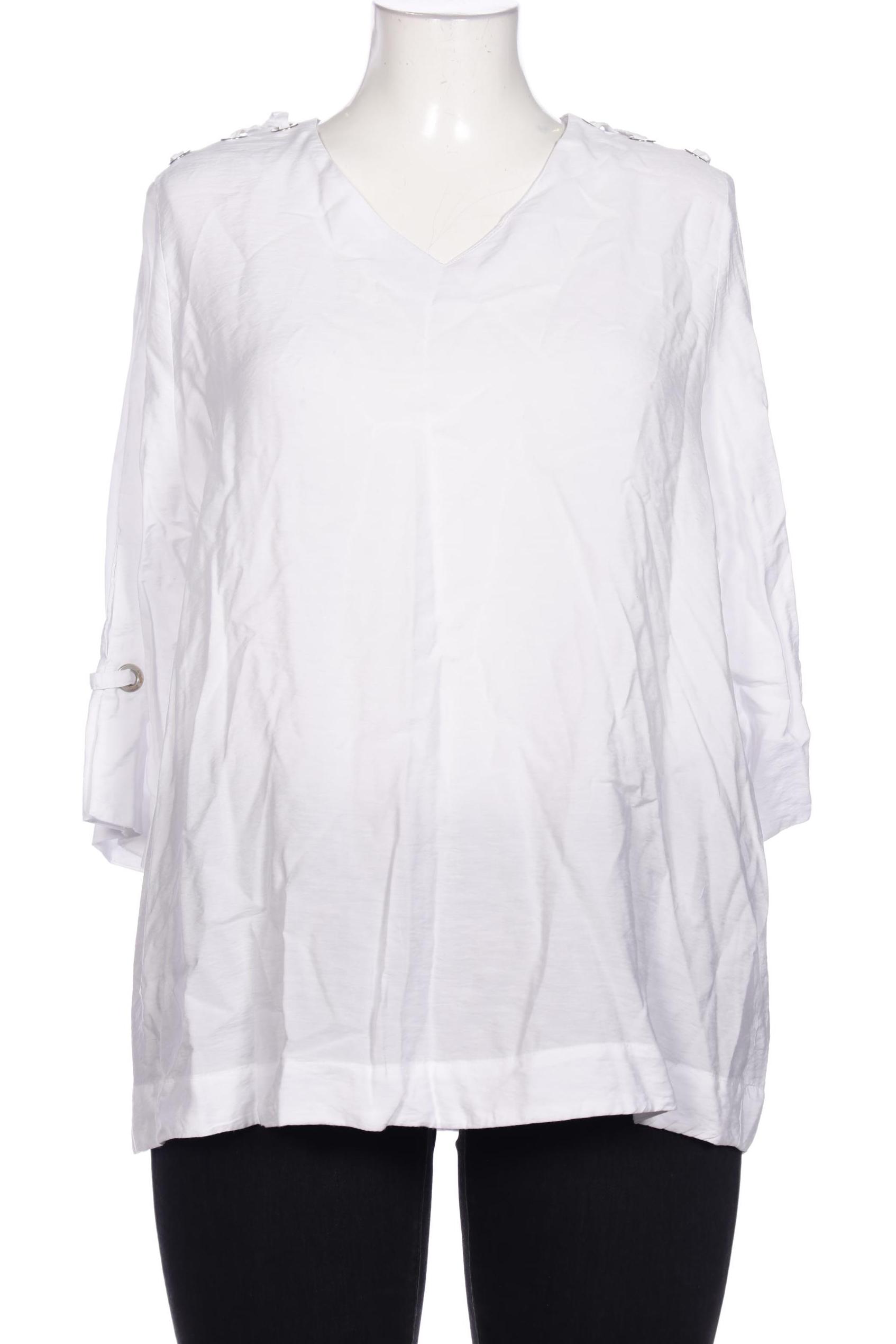 

Ulla Popken Damen Bluse, weiß, Gr. 46