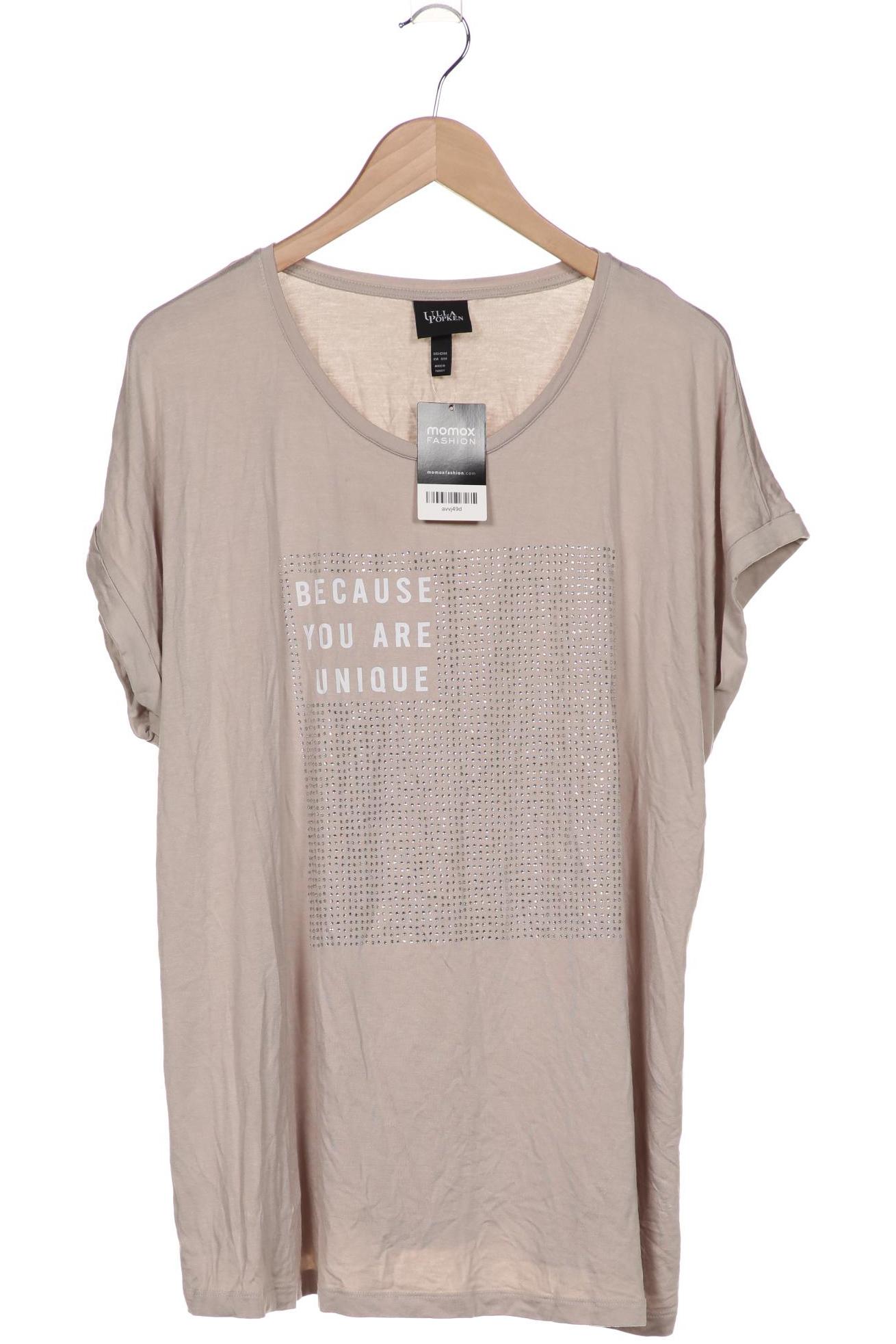 

Ulla Popken Damen T-Shirt, beige, Gr. 42