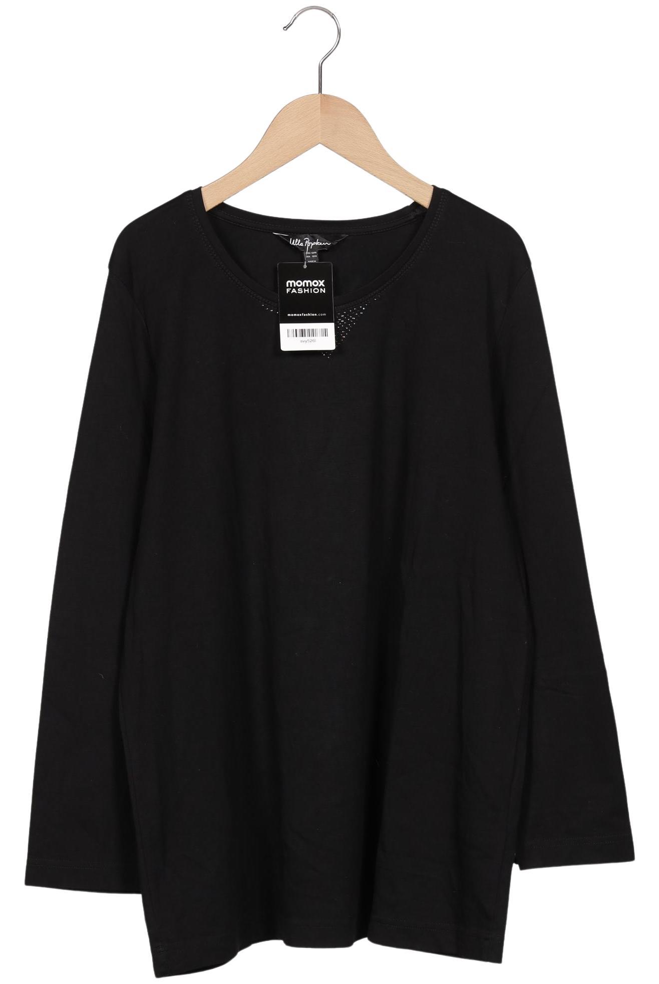 

Ulla Popken Damen Langarmshirt, schwarz, Gr. 42