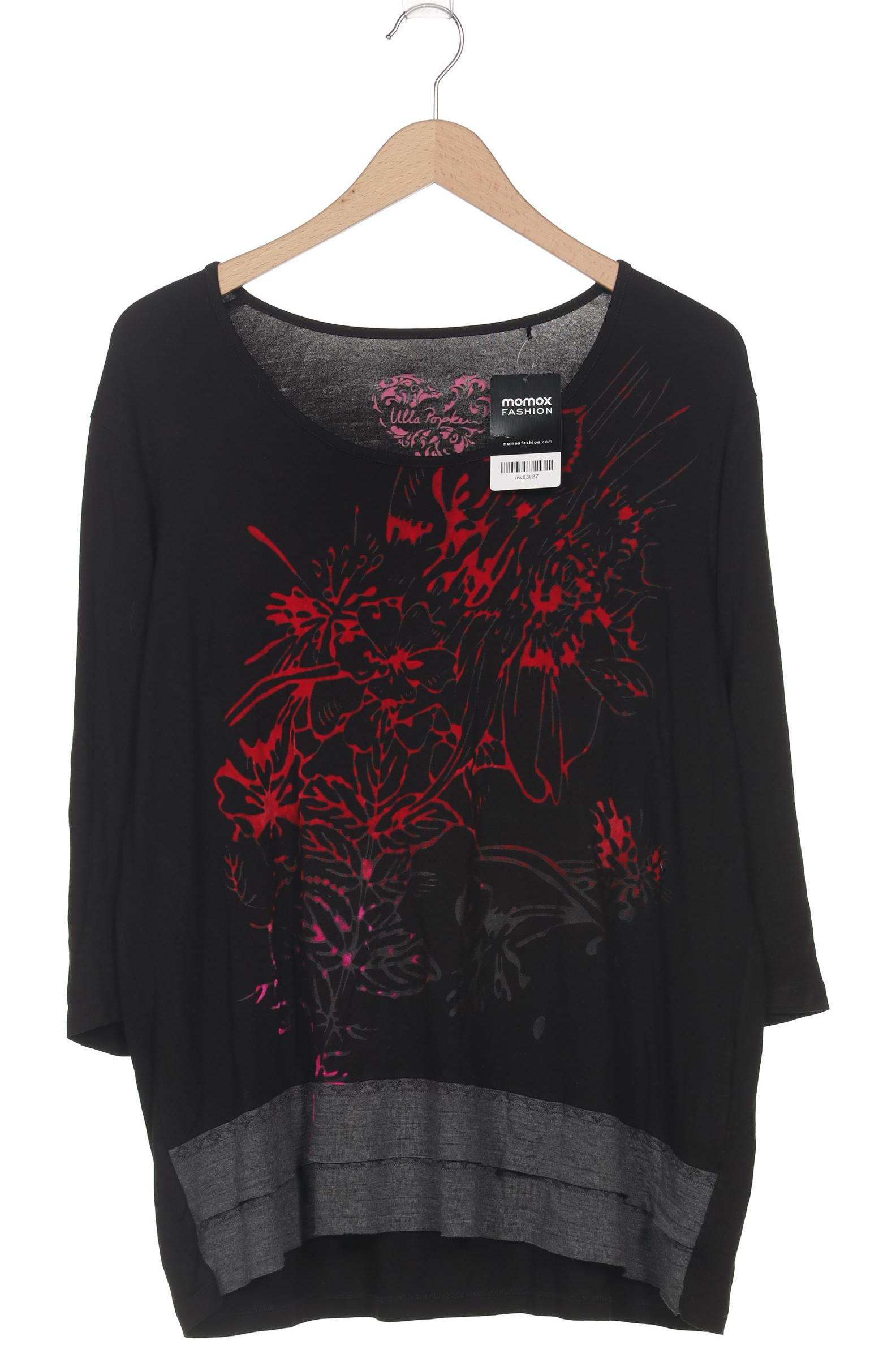 

Ulla Popken Damen Langarmshirt, schwarz, Gr. 46