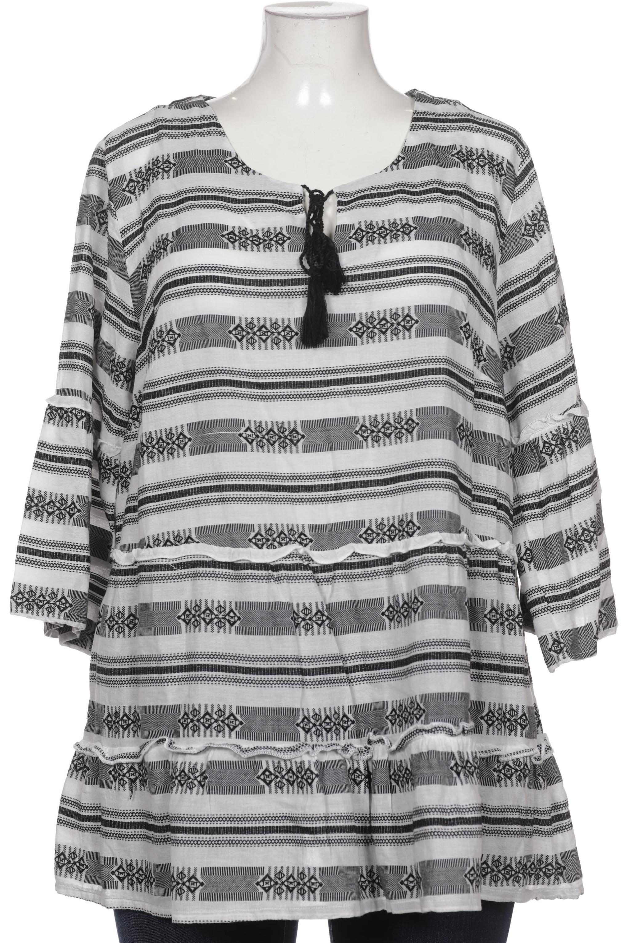 

Ulla Popken Damen Bluse, schwarz, Gr. 46