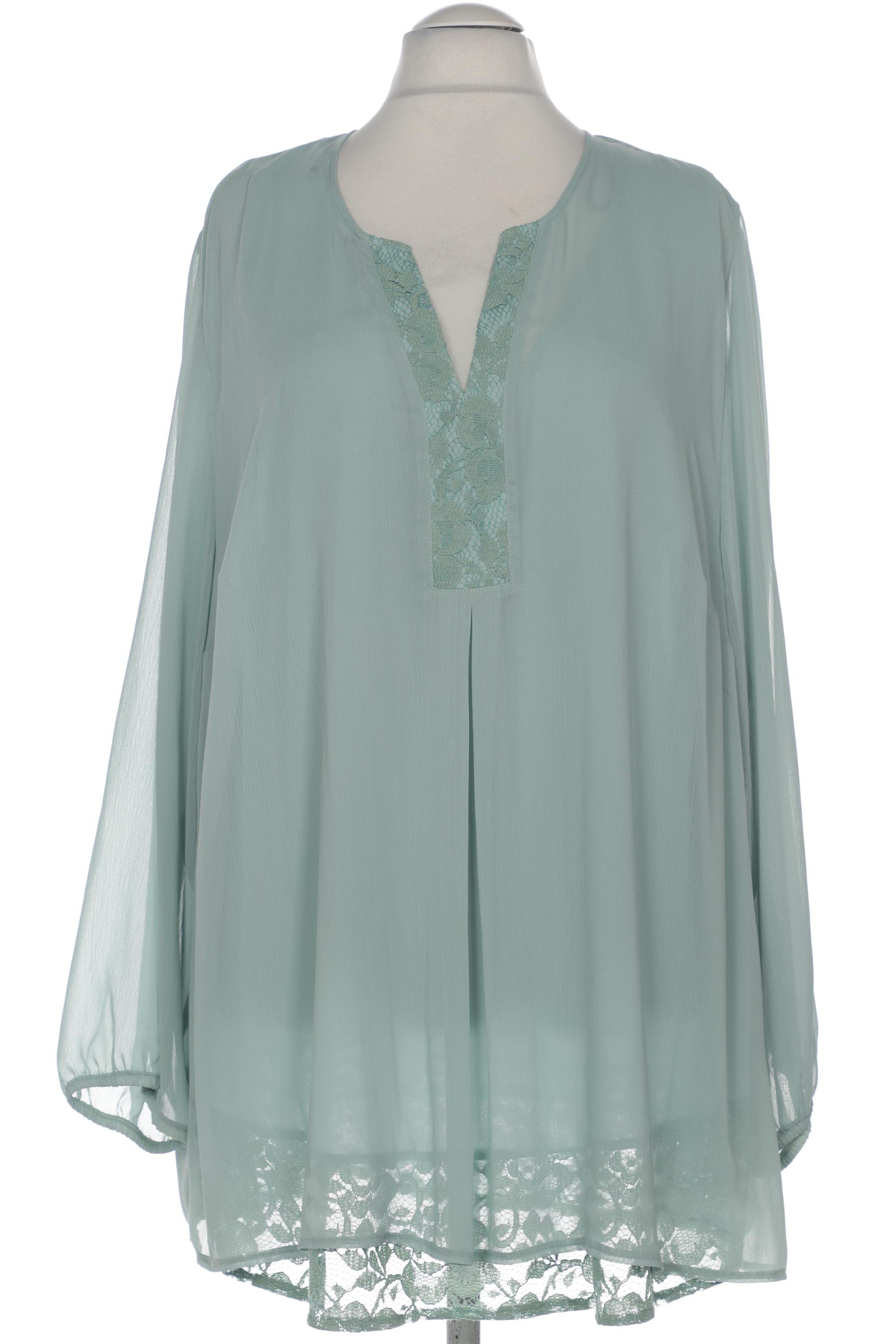 

Ulla Popken Damen Bluse, türkis, Gr. 54