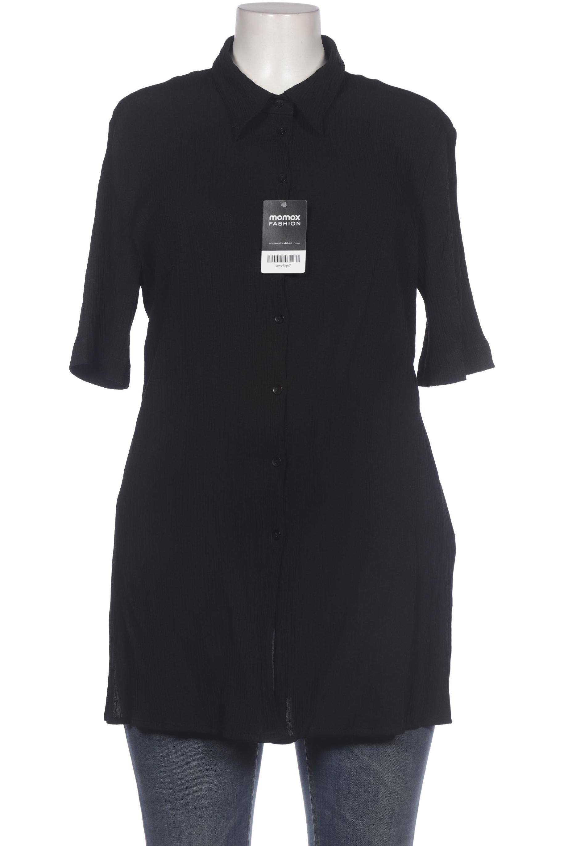 

Ulla Popken Damen Bluse, schwarz, Gr. 46