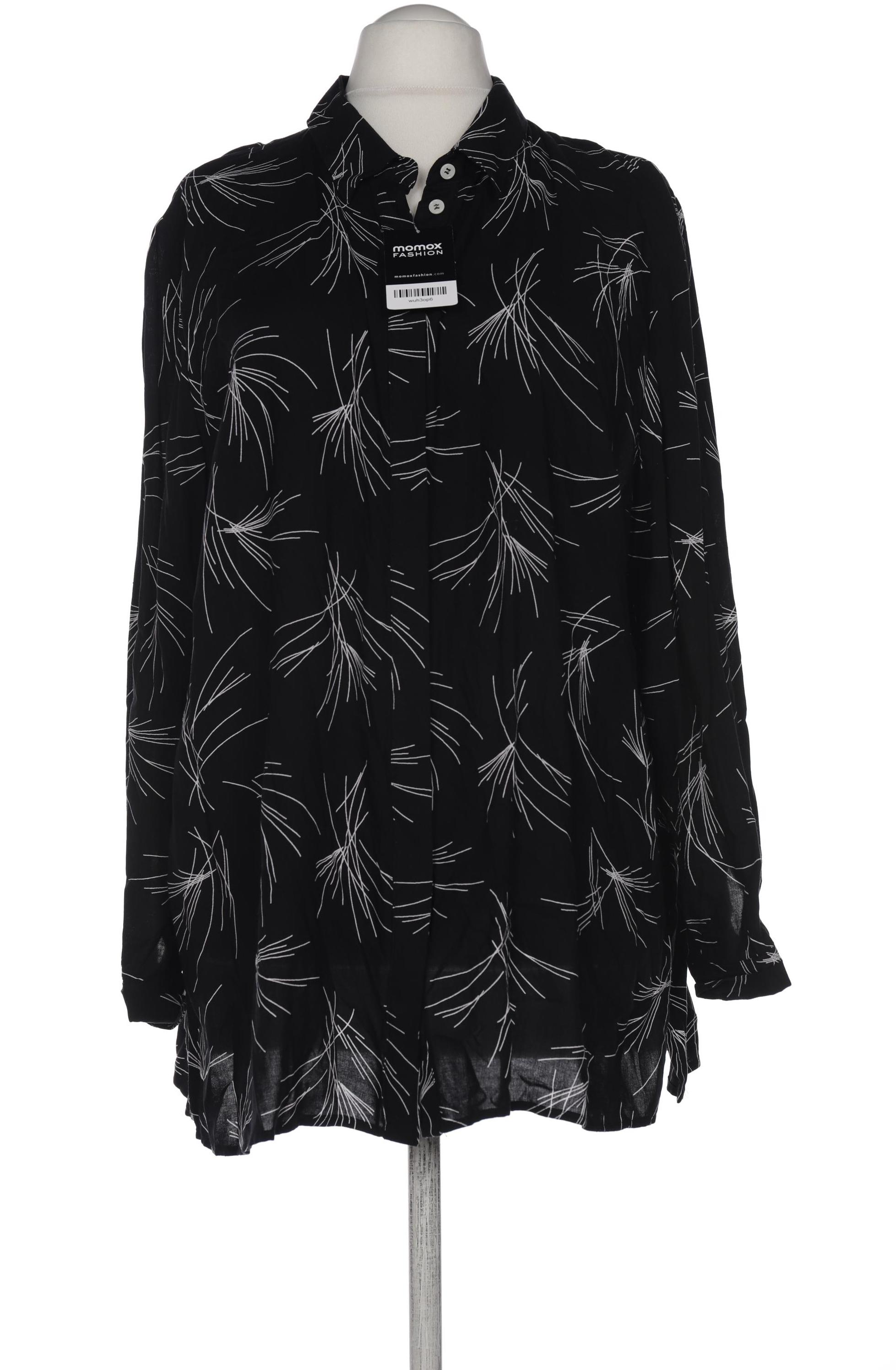 

Ulla Popken Damen Bluse, schwarz, Gr. 52