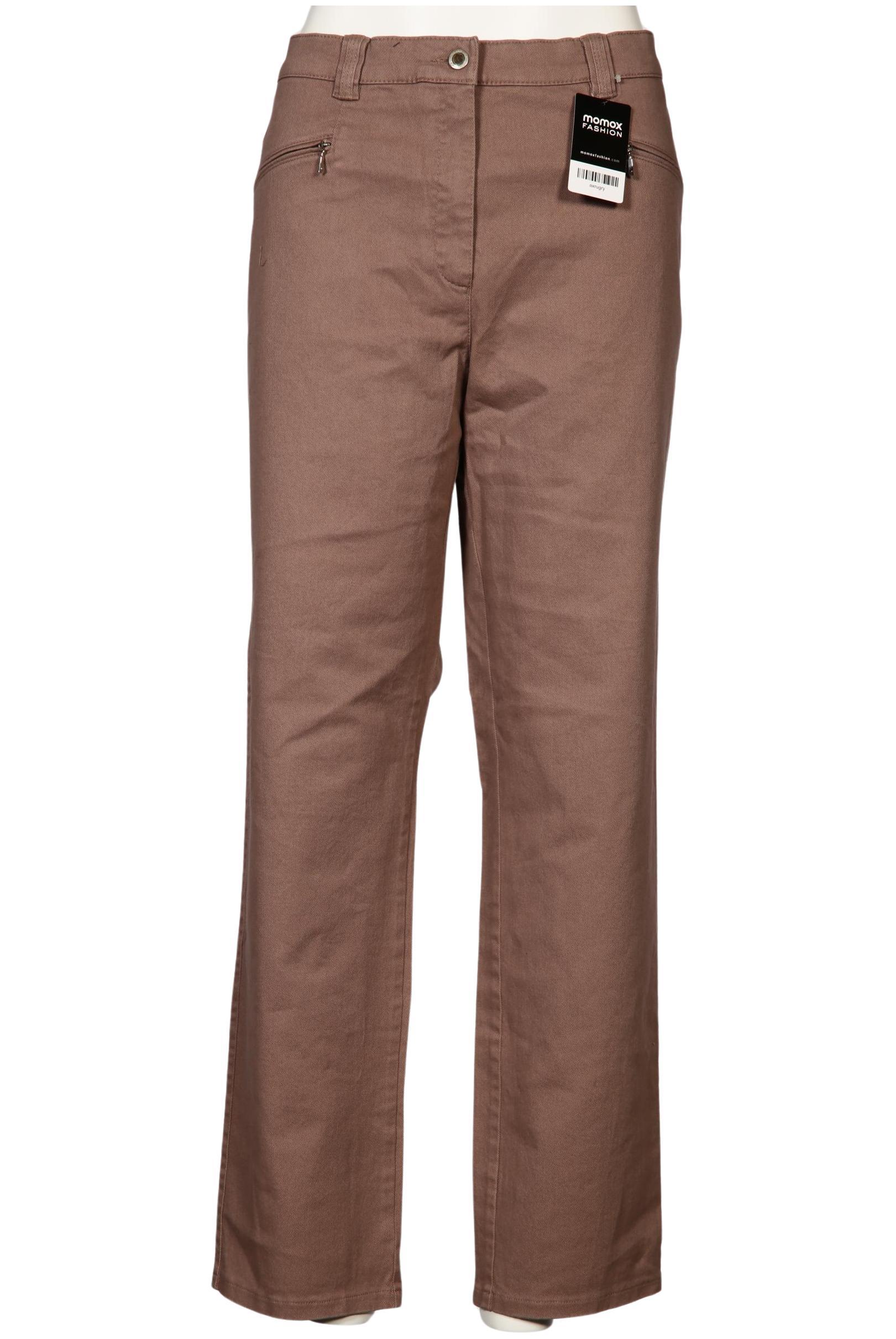 

Ulla Popken Damen Jeans, braun, Gr. 48