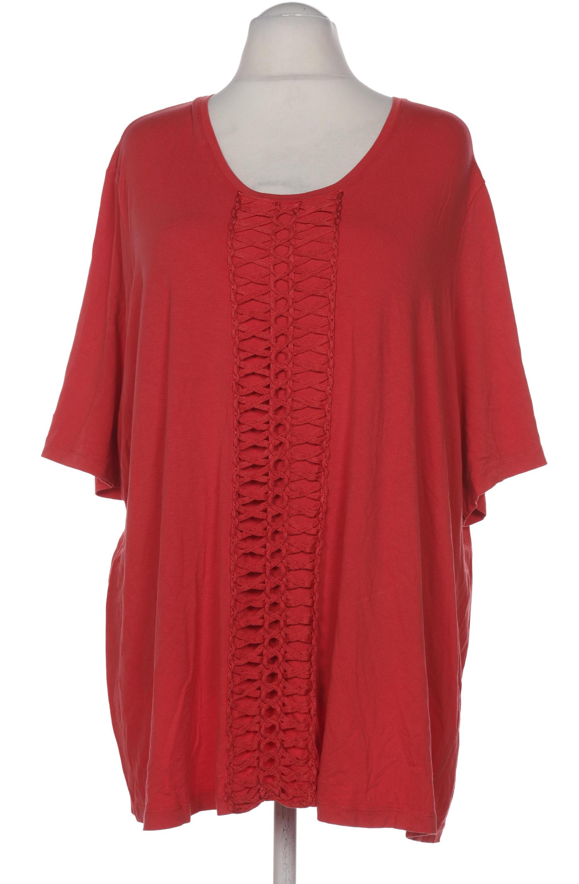 

Ulla Popken Damen T-Shirt, orange, Gr. 54