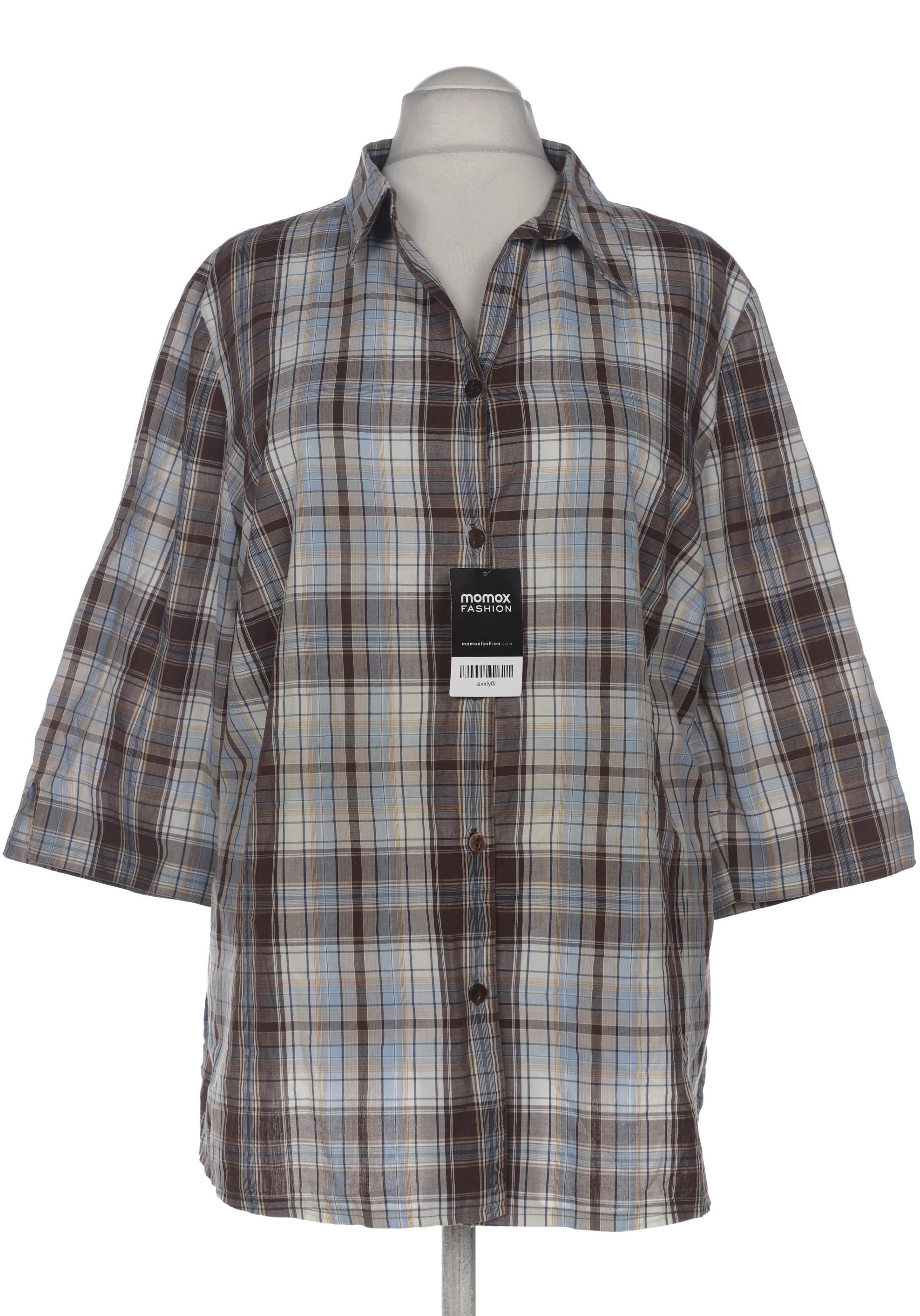 

Ulla Popken Damen Bluse, braun, Gr. 52