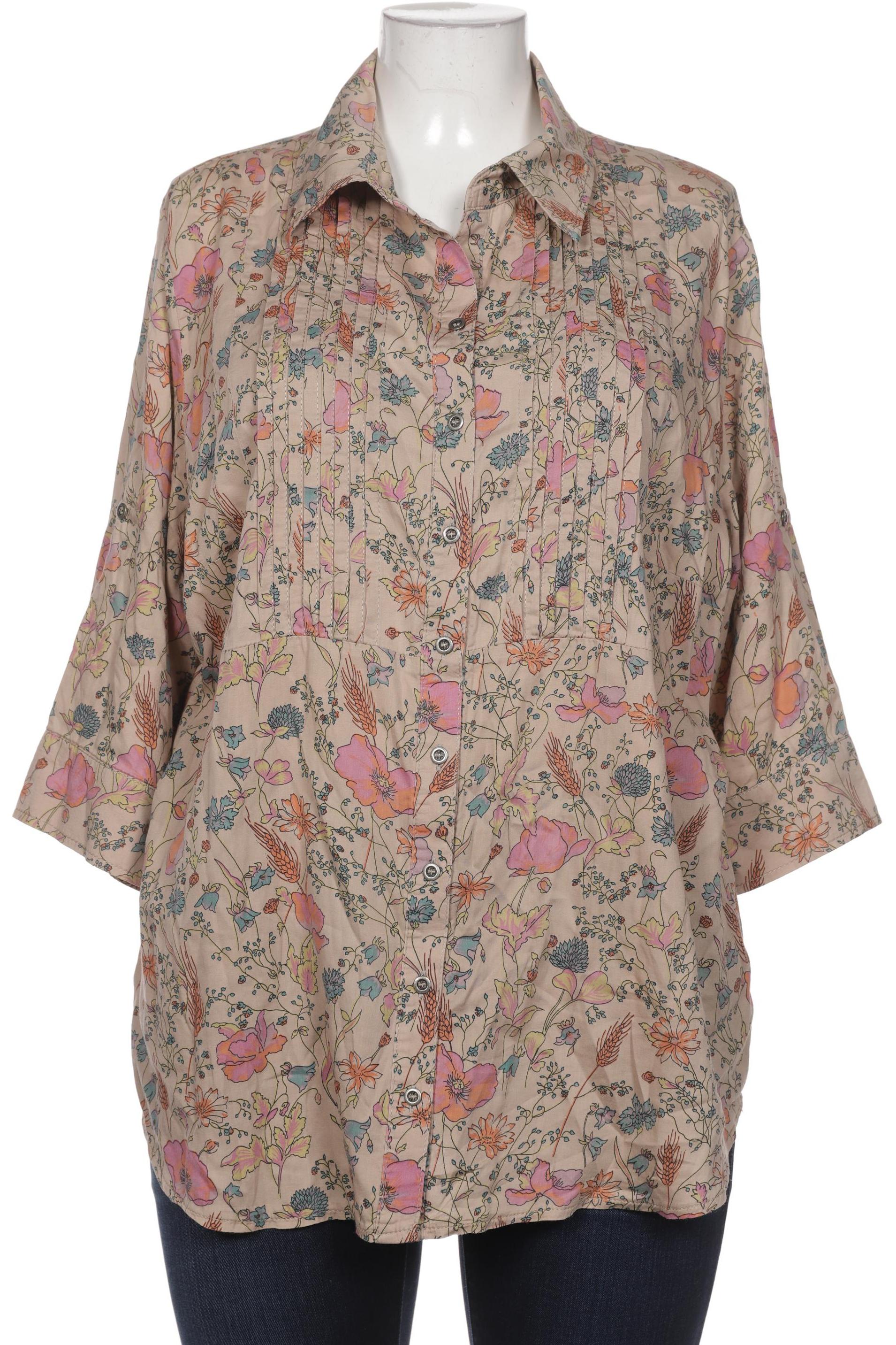 

Ulla Popken Damen Bluse, beige, Gr. 46