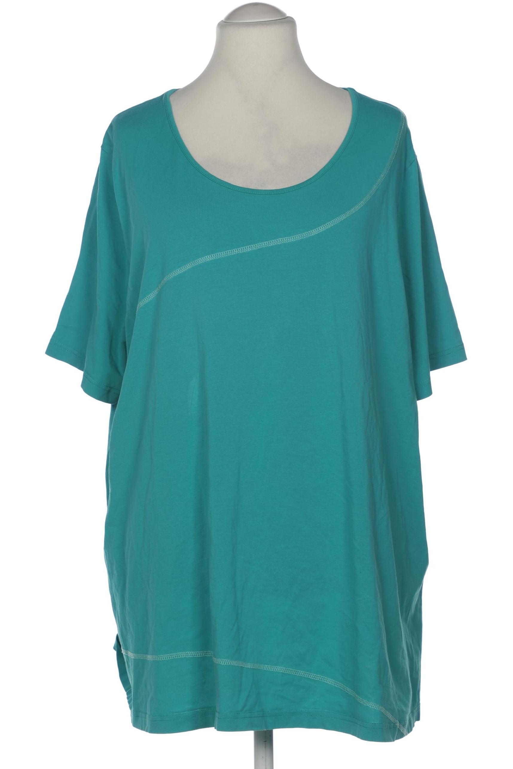 

Ulla Popken Damen T-Shirt, türkis, Gr. 54