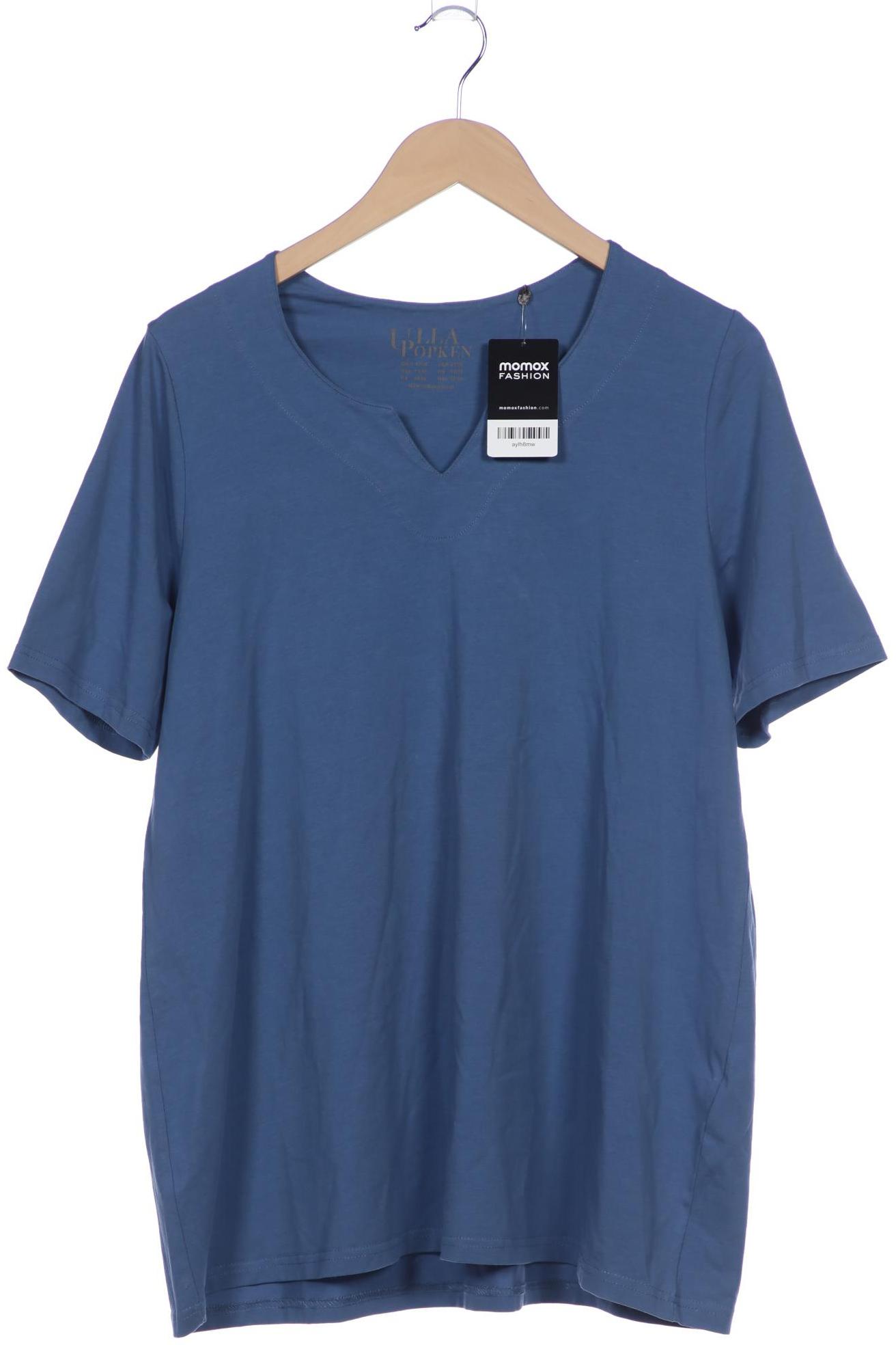 

Ulla Popken Damen T-Shirt, blau, Gr. 42