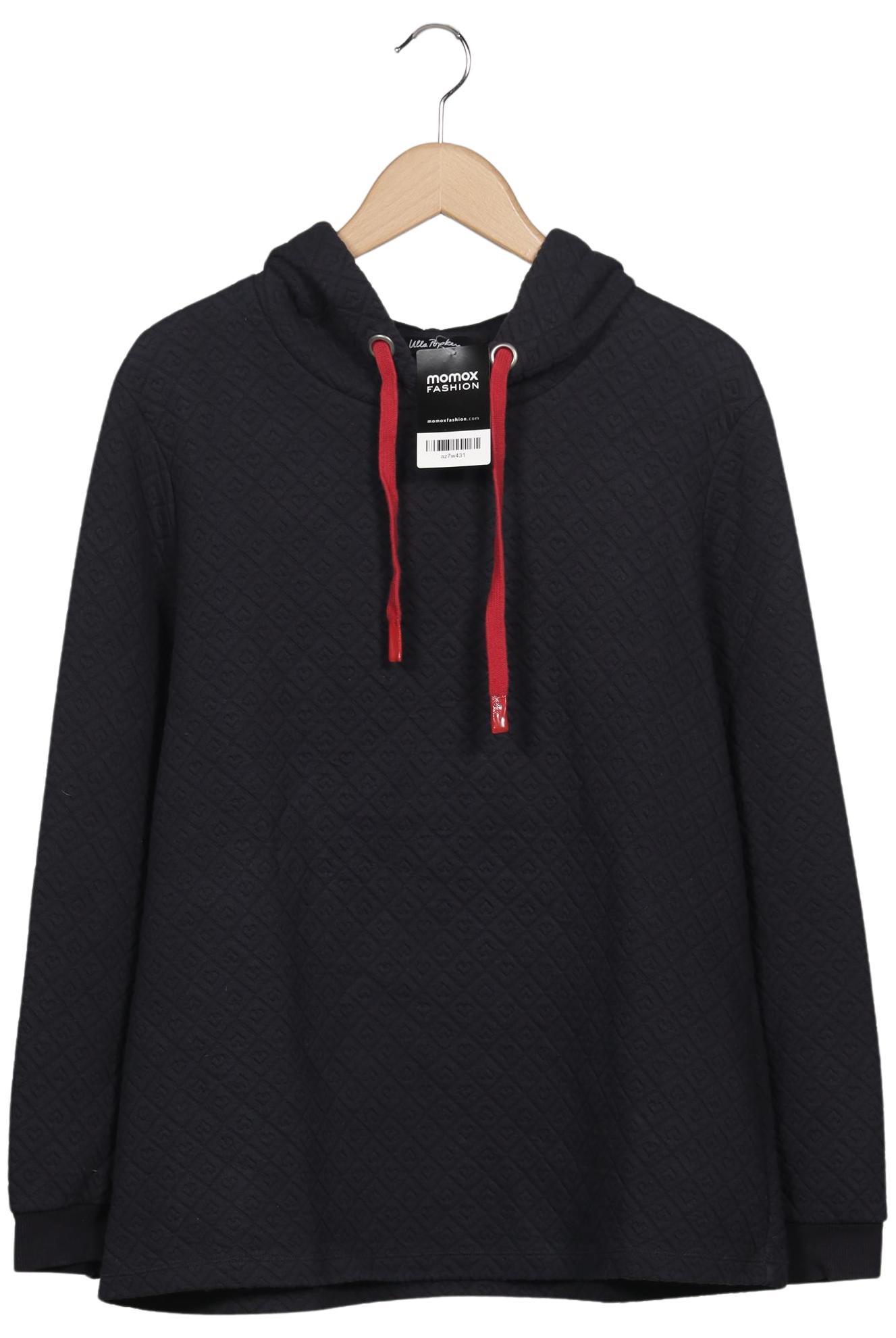 

Ulla Popken Damen Kapuzenpullover, marineblau, Gr. 42