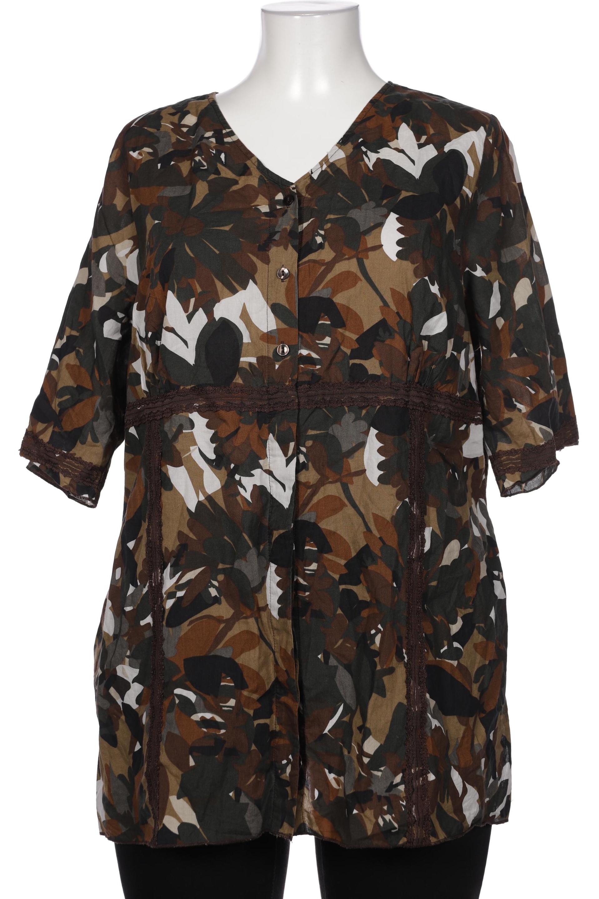 

Ulla Popken Damen Bluse, grün, Gr. 46