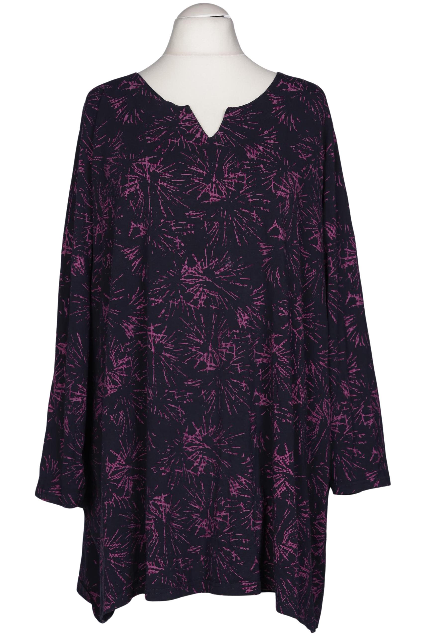 

Ulla Popken Damen Langarmshirt, flieder, Gr. 62